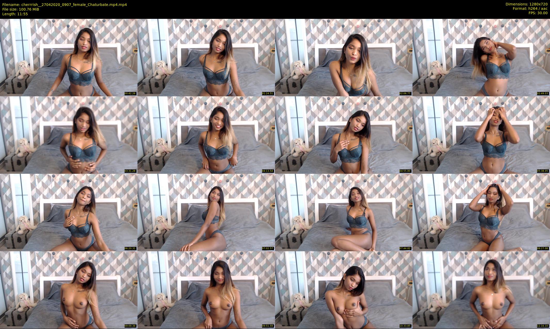 cherrrish_ — 12 minute Chaturbate female cam show recording, 720p, Apr 27, 2020
