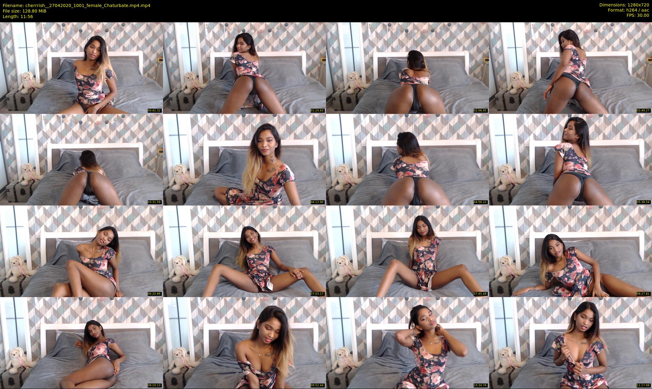 cherrrish_ — 12 minute Chaturbate female cam show recording, 720p, Apr 27, 2020