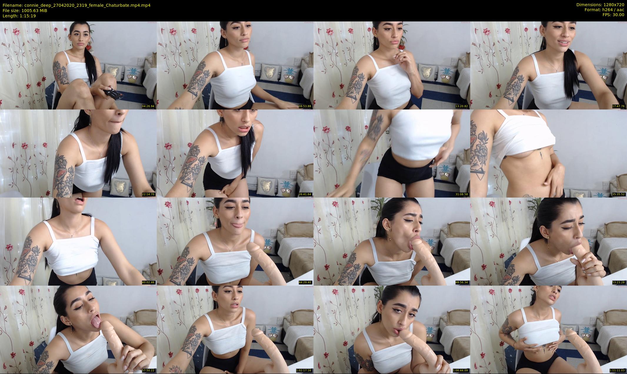 connie_deep — 76 minute Chaturbate female cam show recording, 720p, Apr 27, 2020