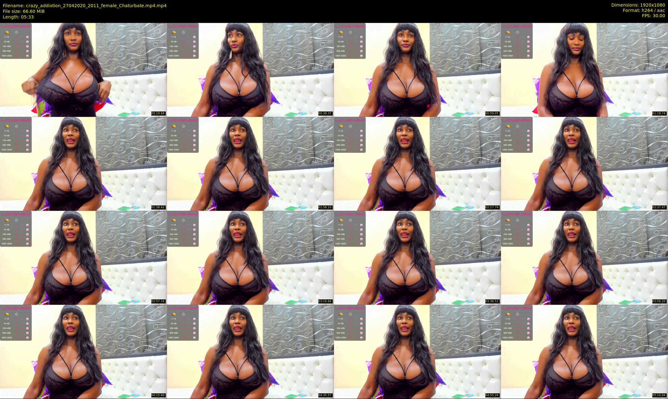 crazy_addixtion — 6 minute Chaturbate female cam show recording, 1080p, Apr 27, 2020