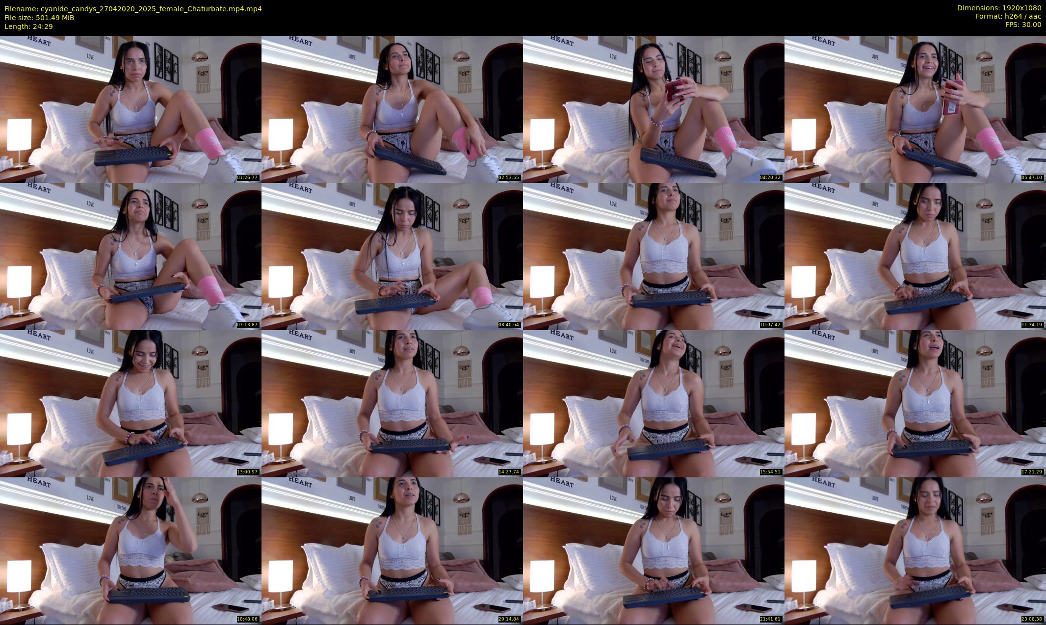 cyanide_candys — 25 minute Chaturbate female cam show recording, 1080p, Apr 27, 2020