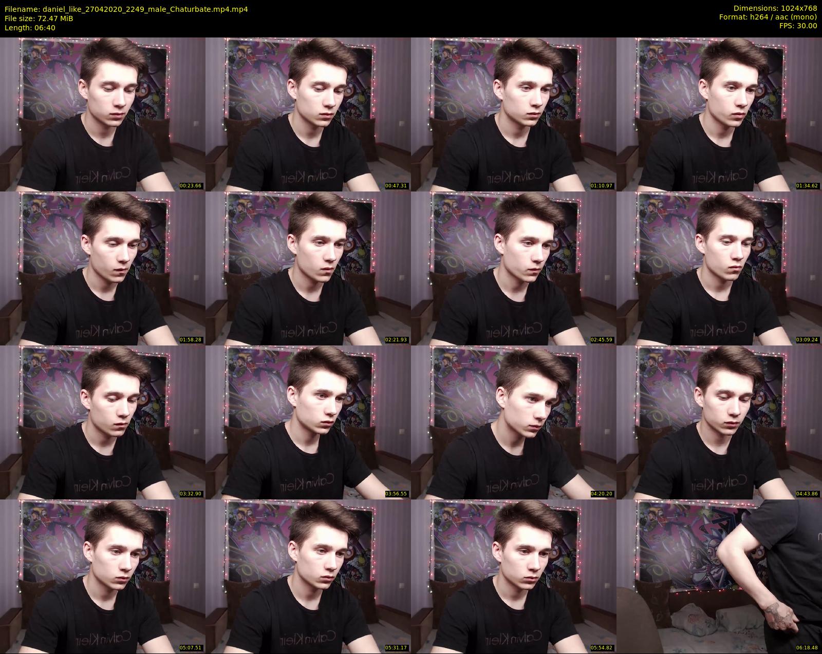 daniel_like — 7 minute Chaturbate male cam show recording, 720p, Apr 27, 2020