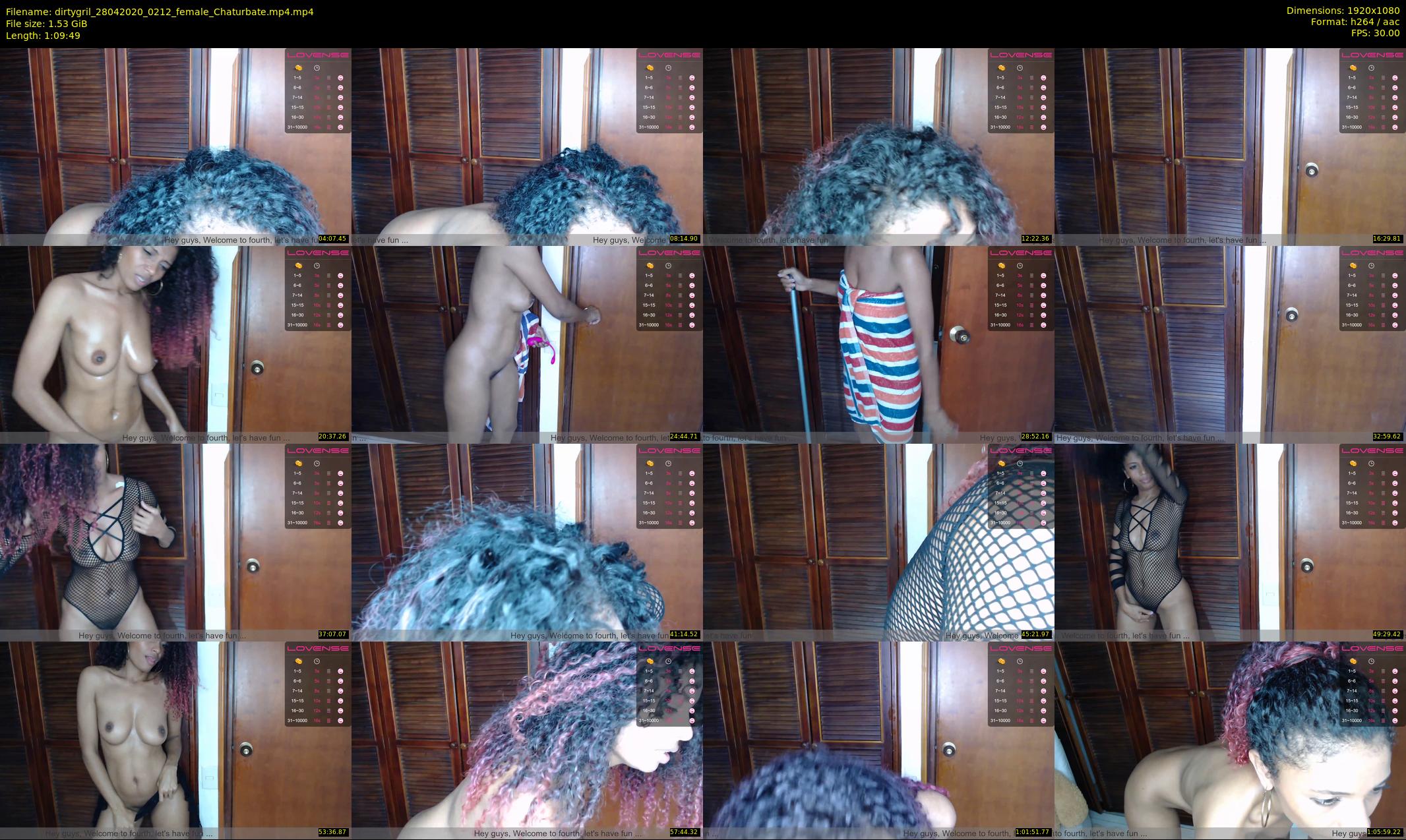dirtygril — 70 minute Chaturbate female cam show recording, 1080p, Apr 28, 2020