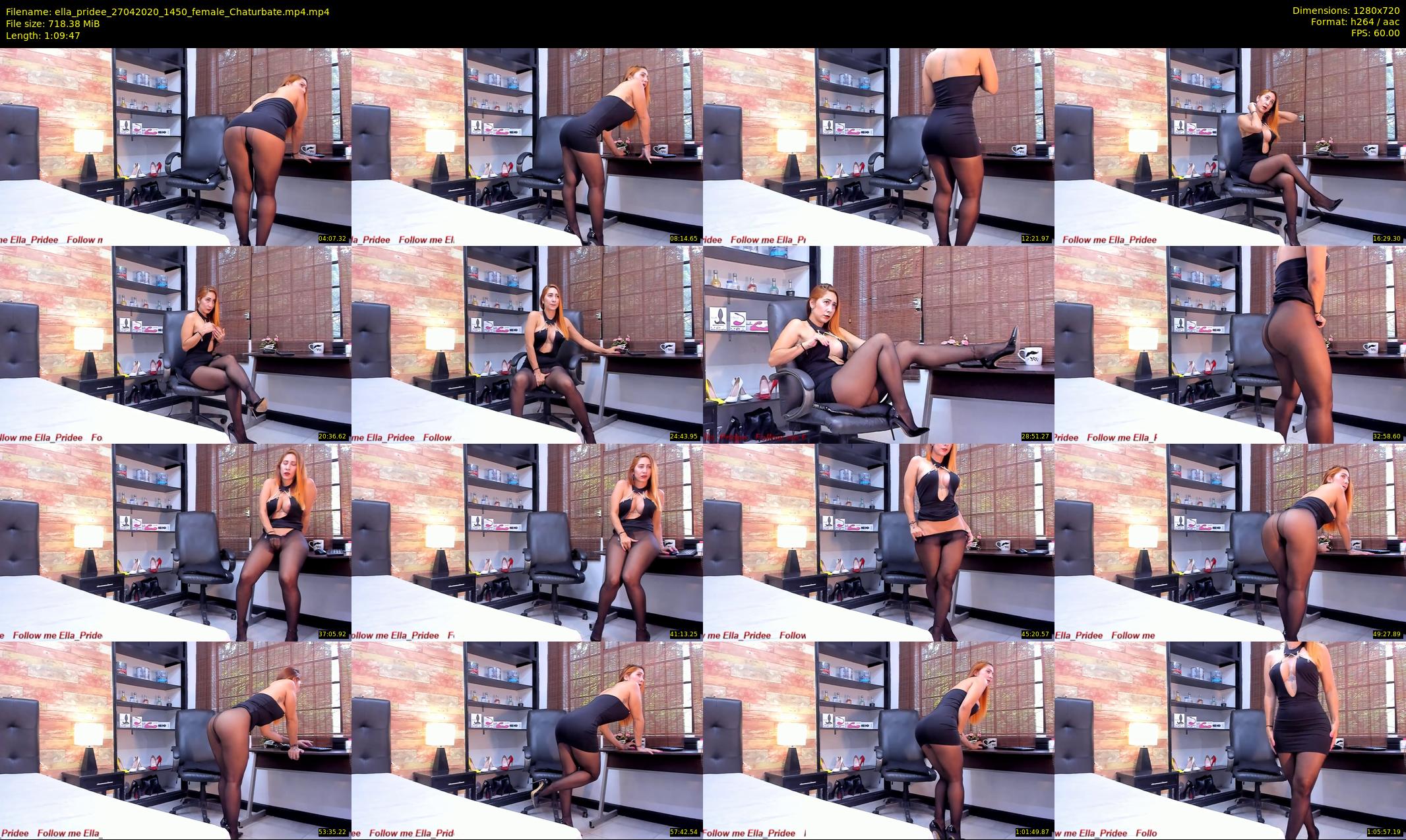 ella_pridee — 70 minute Chaturbate female cam show recording, 720p, Apr 27, 2020