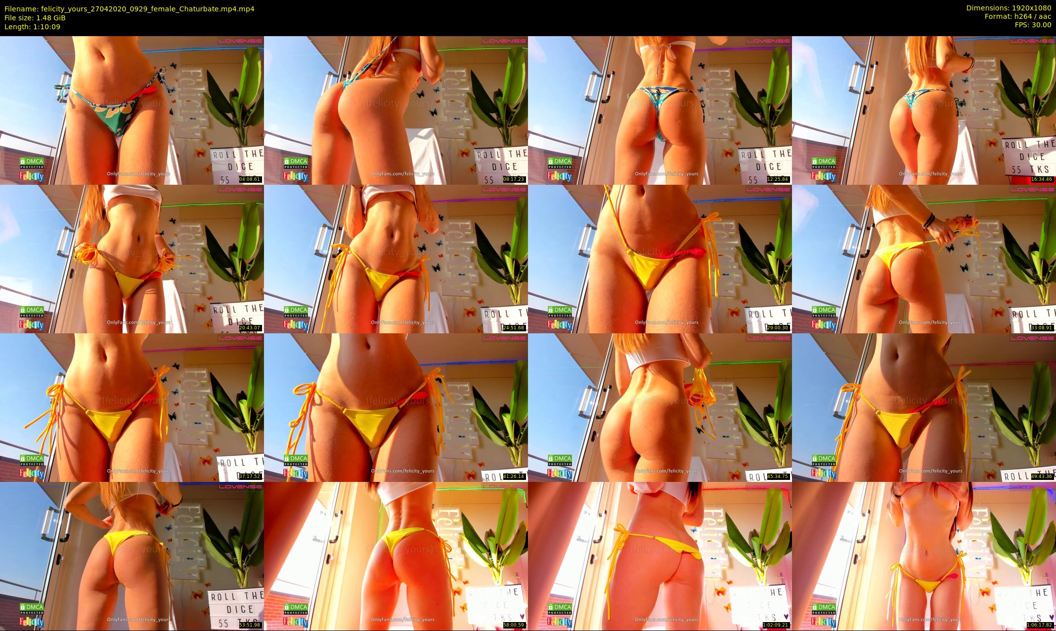 felicity_yours — 71 minute Chaturbate female cam show recording, 1080p, Apr 27, 2020