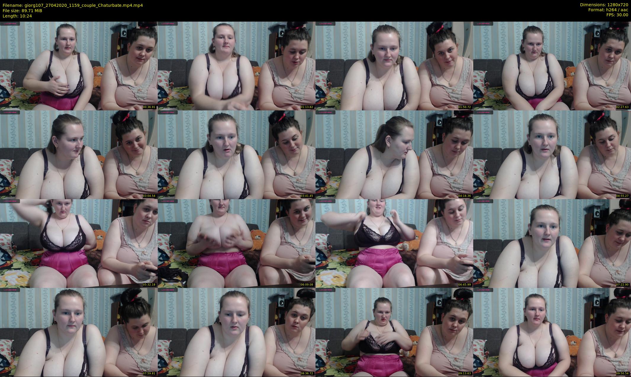 giorg107 — 11 minute Chaturbate couple cam show recording, 720p, Apr 27, 2020