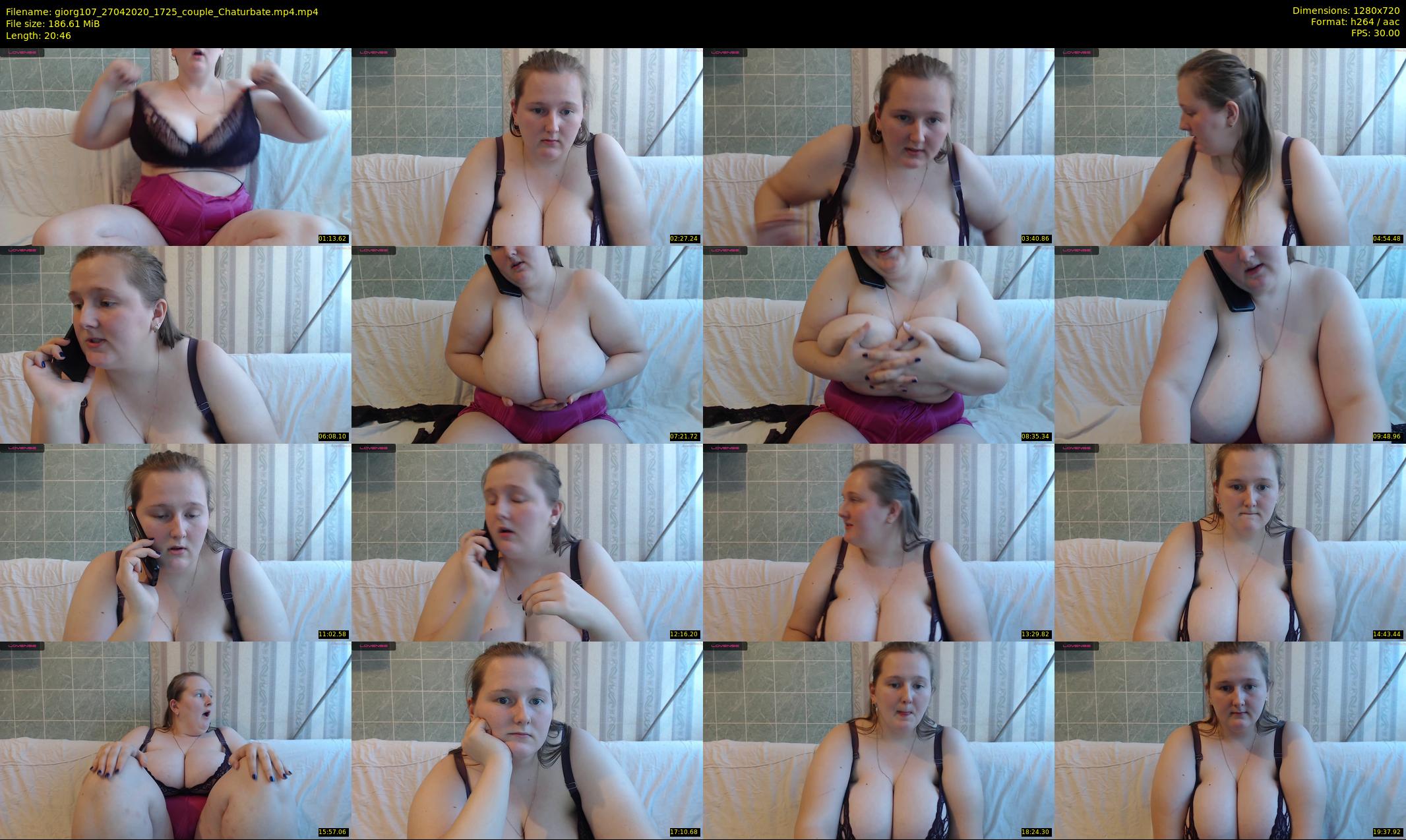 giorg107 — 21 minute Chaturbate couple cam show recording, 720p, Apr 27, 2020