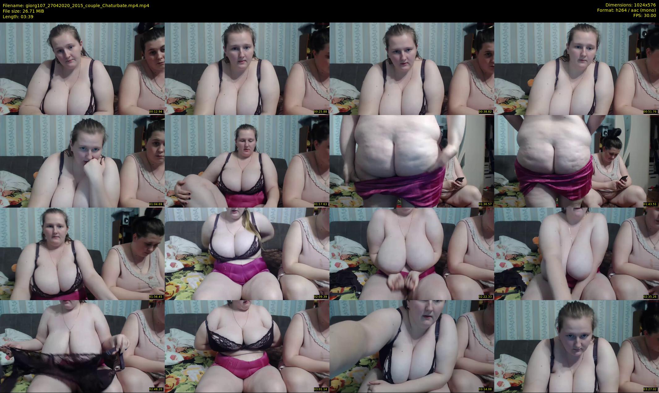 giorg107 — 4 minute Chaturbate couple cam show recording, 480p, Apr 27, 2020