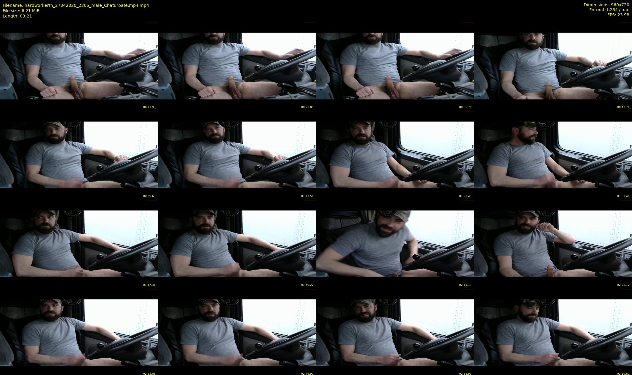 hardworkertn — 4 minute Chaturbate male cam show recording, 720p, Apr 27, 2020