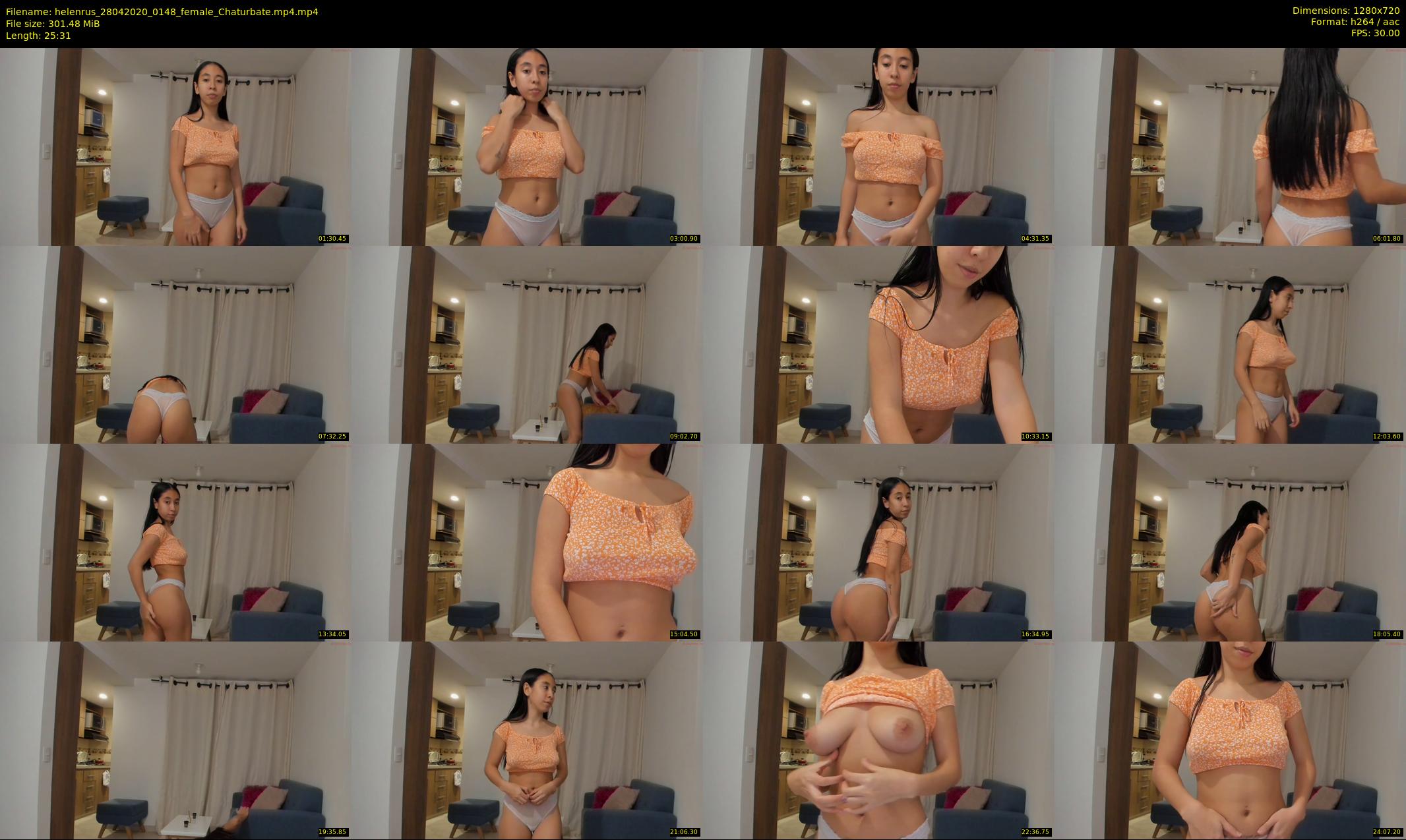 helenrus — 26 minute Chaturbate female cam show recording, 720p, Apr 28, 2020