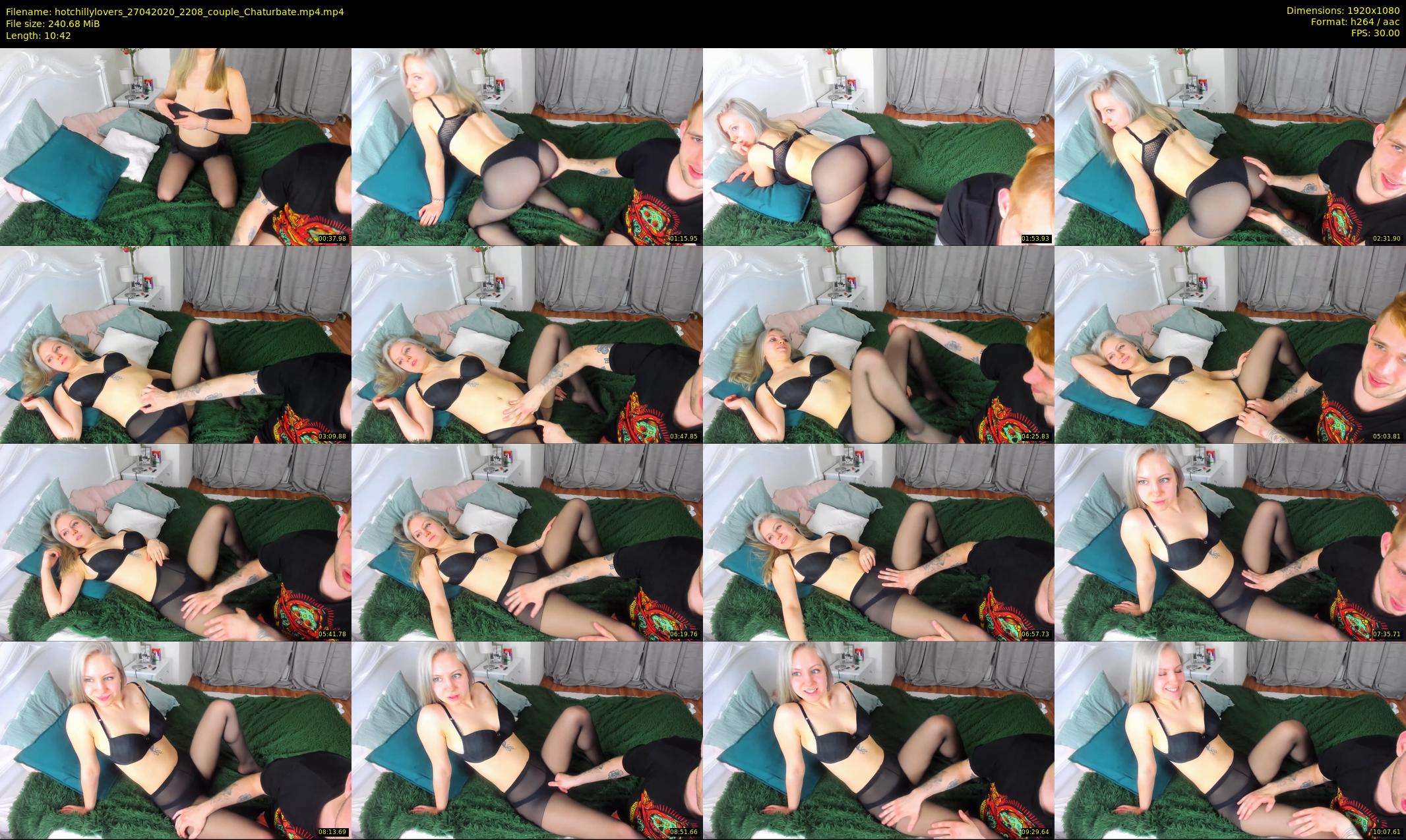 hotchillylovers — 11 minute Chaturbate couple cam show recording, 1080p, Apr 27, 2020
