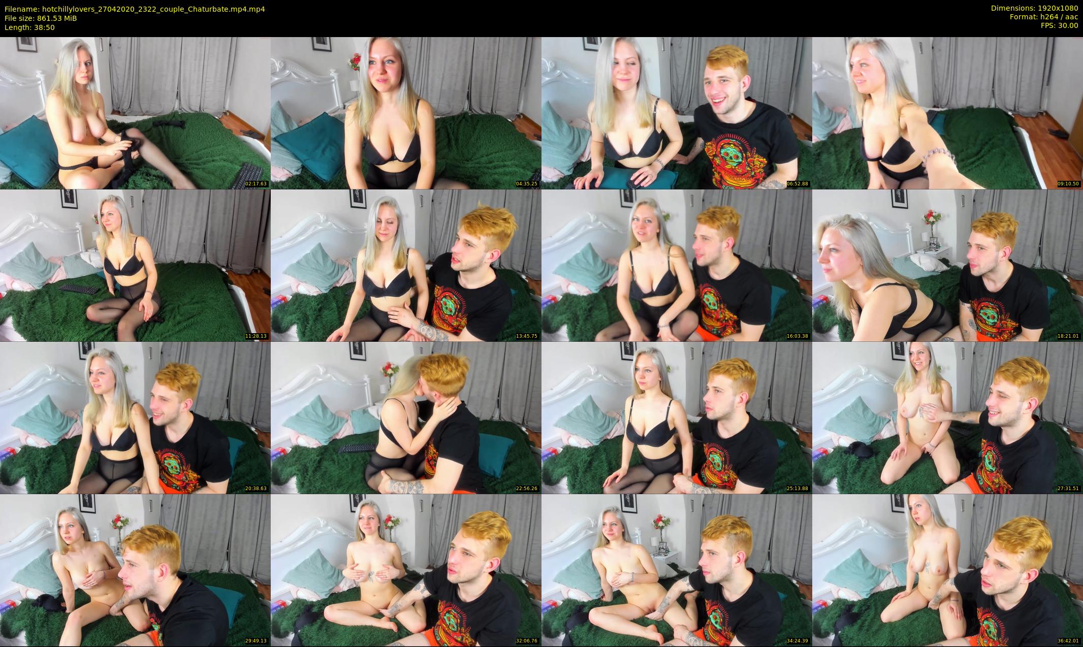 hotchillylovers — 39 minute Chaturbate couple cam show recording, 1080p, Apr 27, 2020