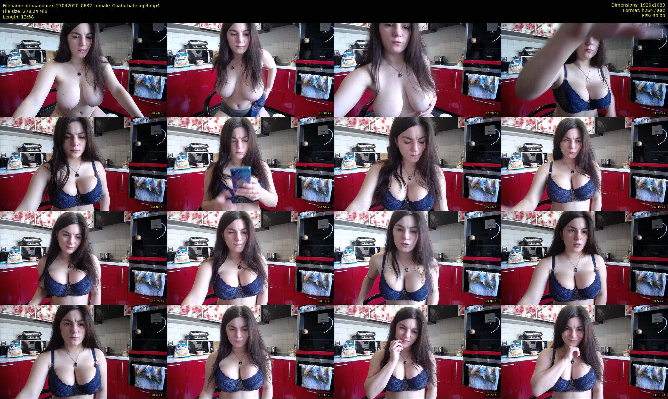 irinaandalex — 14 minute Chaturbate couple cam show recording, 1080p, Apr 27, 2020