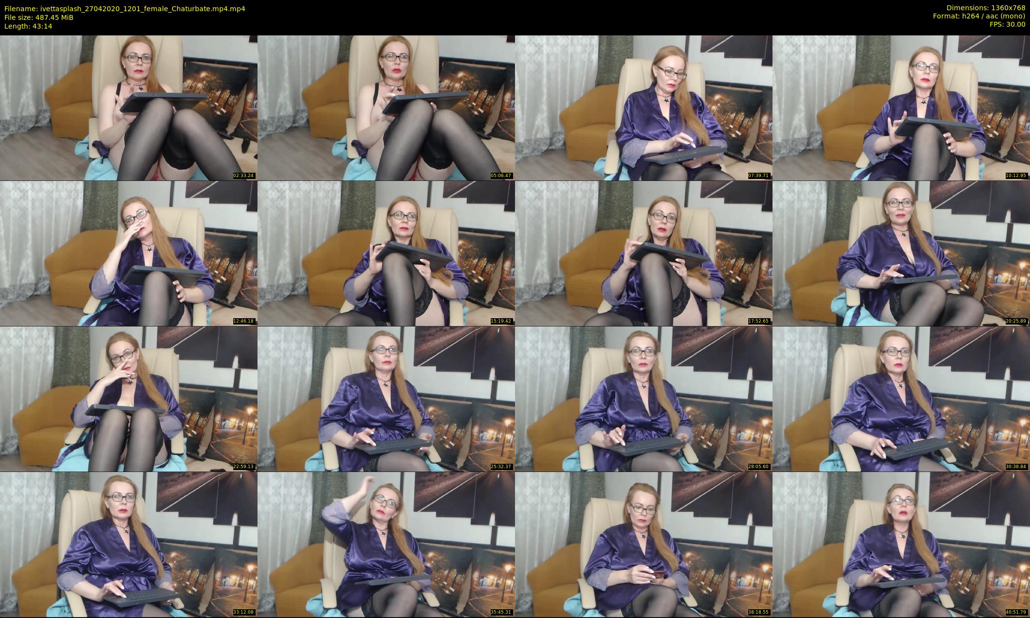 ivettasplash — 44 minute Chaturbate female cam show recording, 720p, Apr 27, 2020