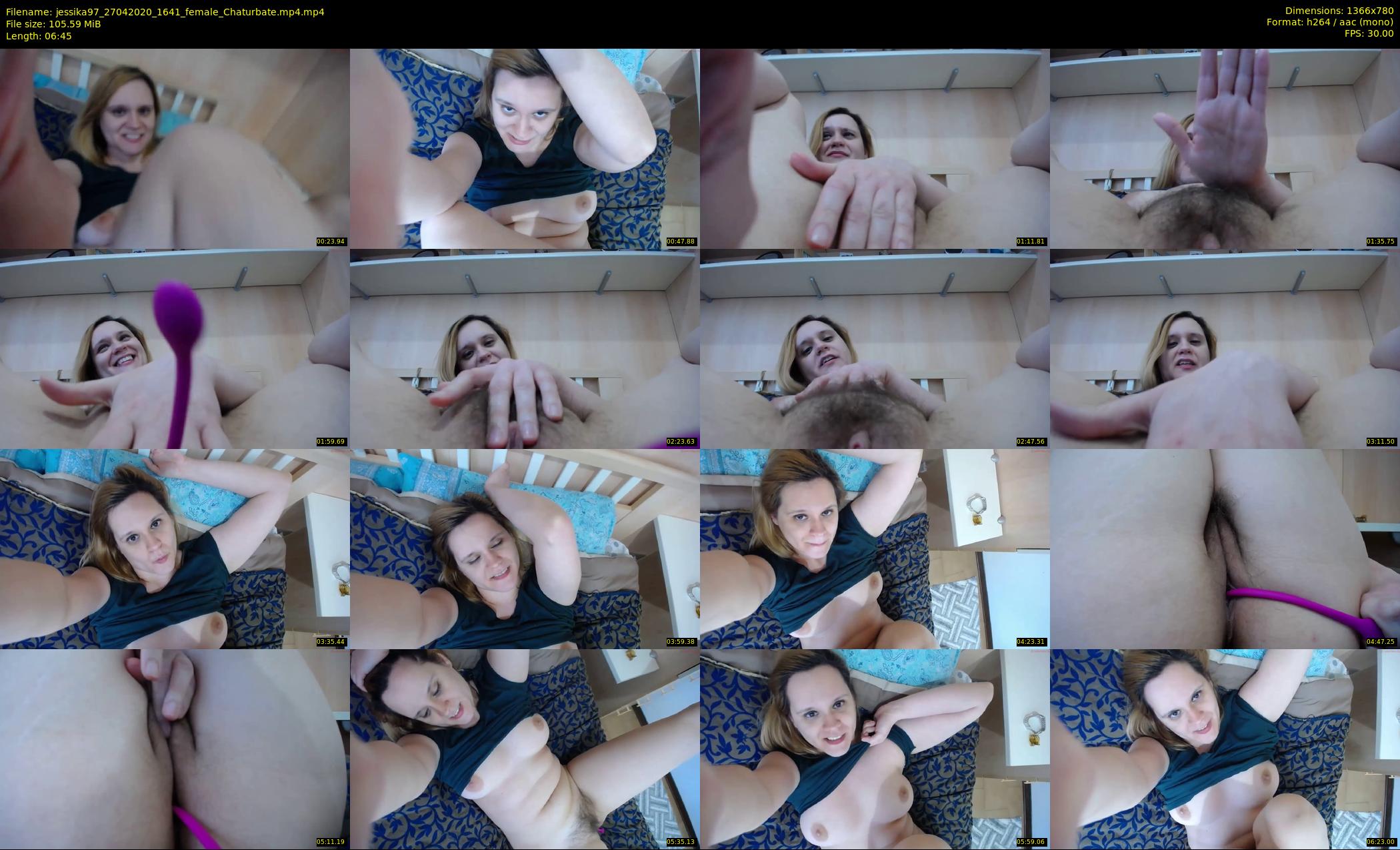 jessika97 — 7 minute Chaturbate female cam show recording, 720p, Apr 27, 2020