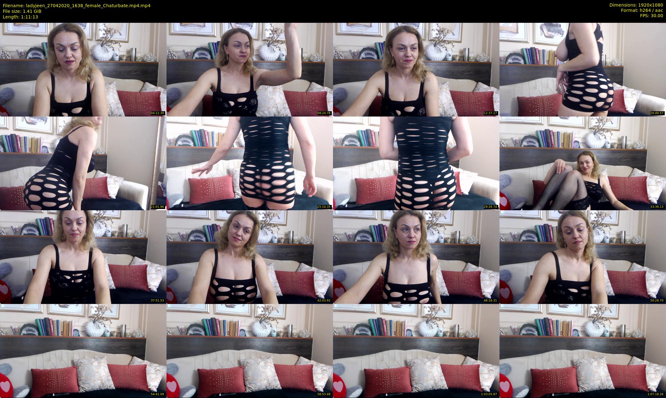 ladyjeen — 72 minute Chaturbate female cam show recording, 1080p, Apr 27, 2020