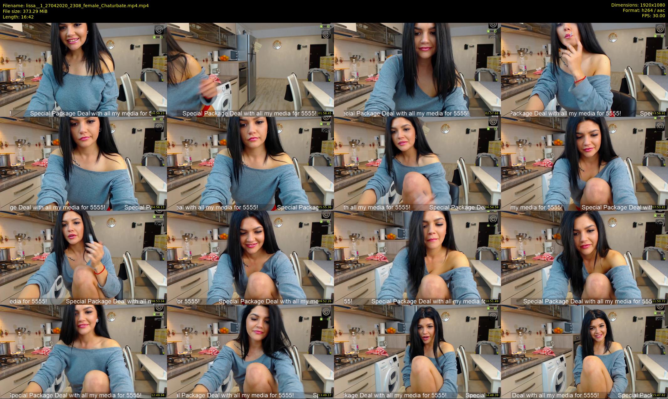 lissa__1 — 17 minute Chaturbate female cam show recording, 1080p, Apr 27, 2020