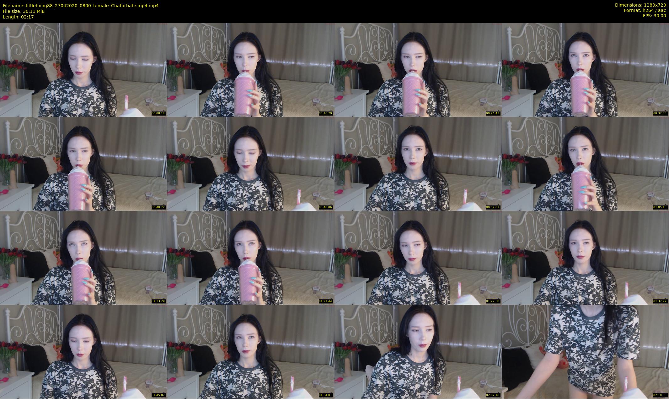littlething88 — 3 minute Chaturbate female cam show recording, 720p, Apr 27, 2020