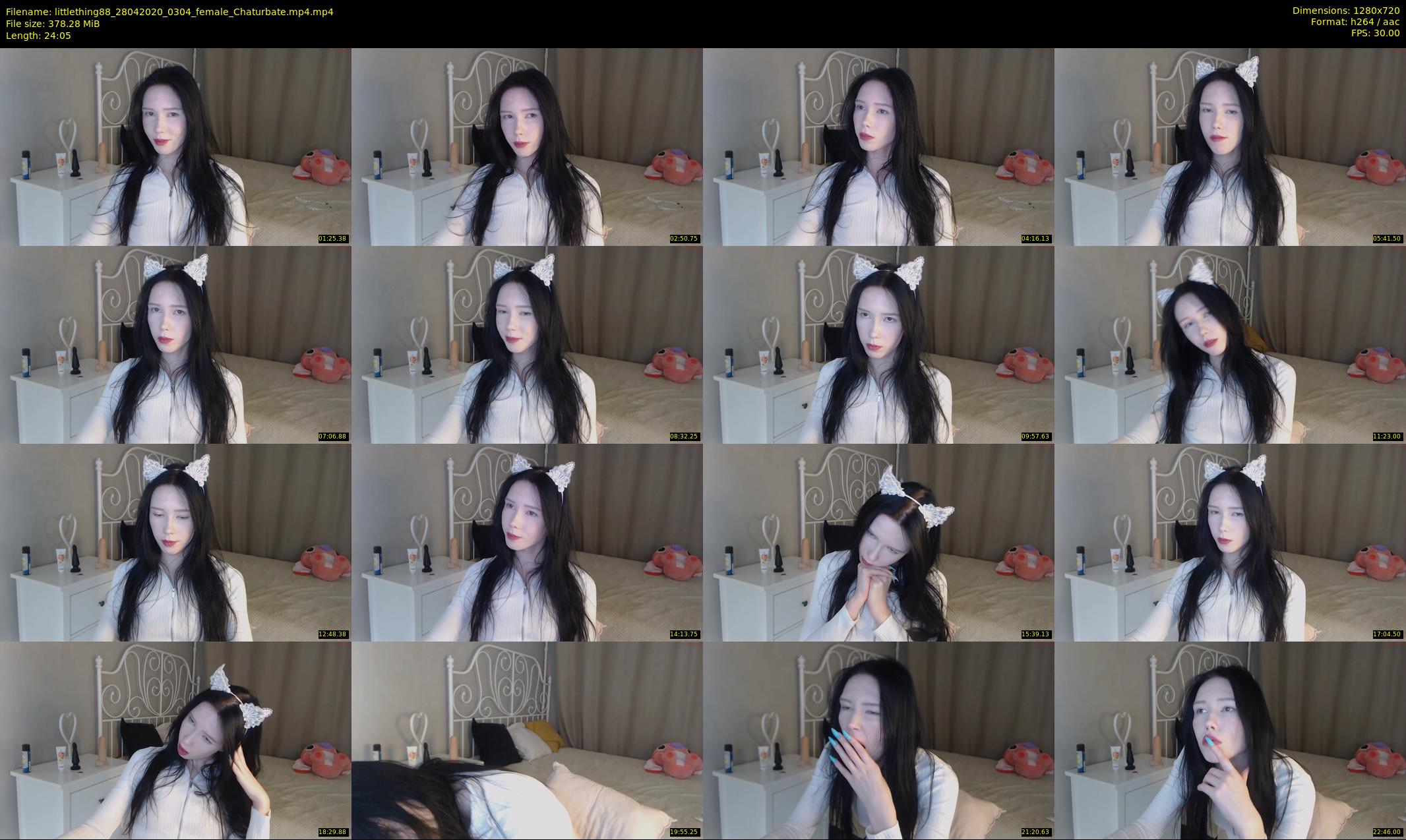 littlething88 — 25 minute Chaturbate female cam show recording, 720p, Apr 28, 2020