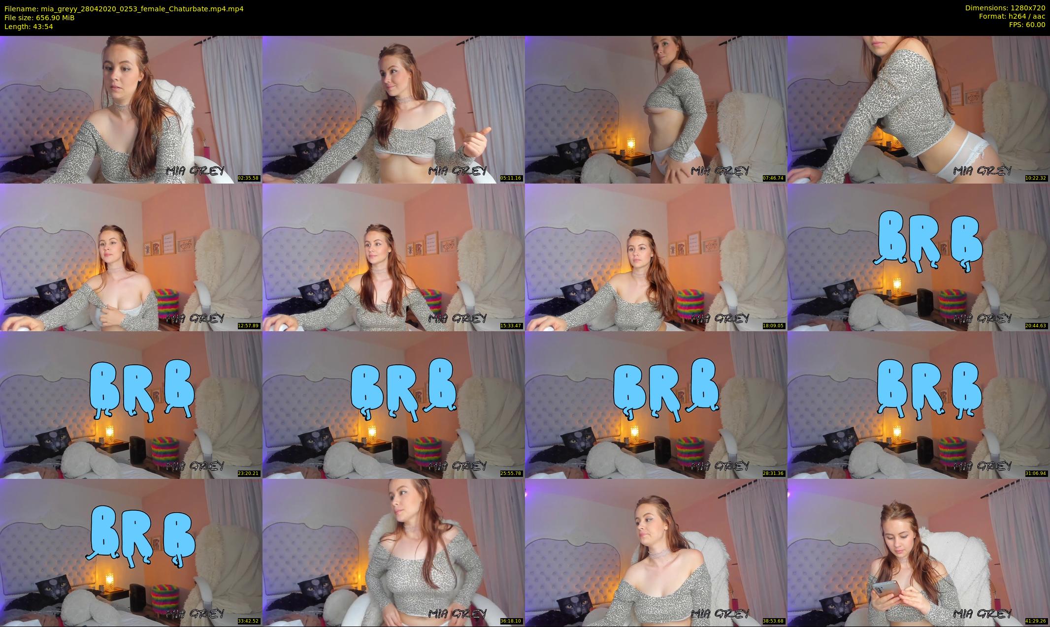 mia_greyy — 44 minute Chaturbate female cam show recording, 720p, Apr 28, 2020