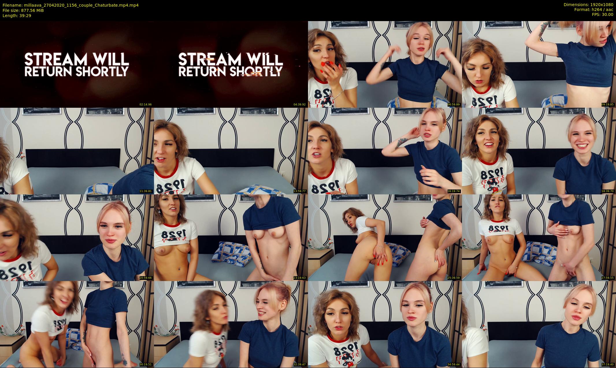 millaava — 40 minute Chaturbate female cam show recording, 1080p, Apr 27, 2020