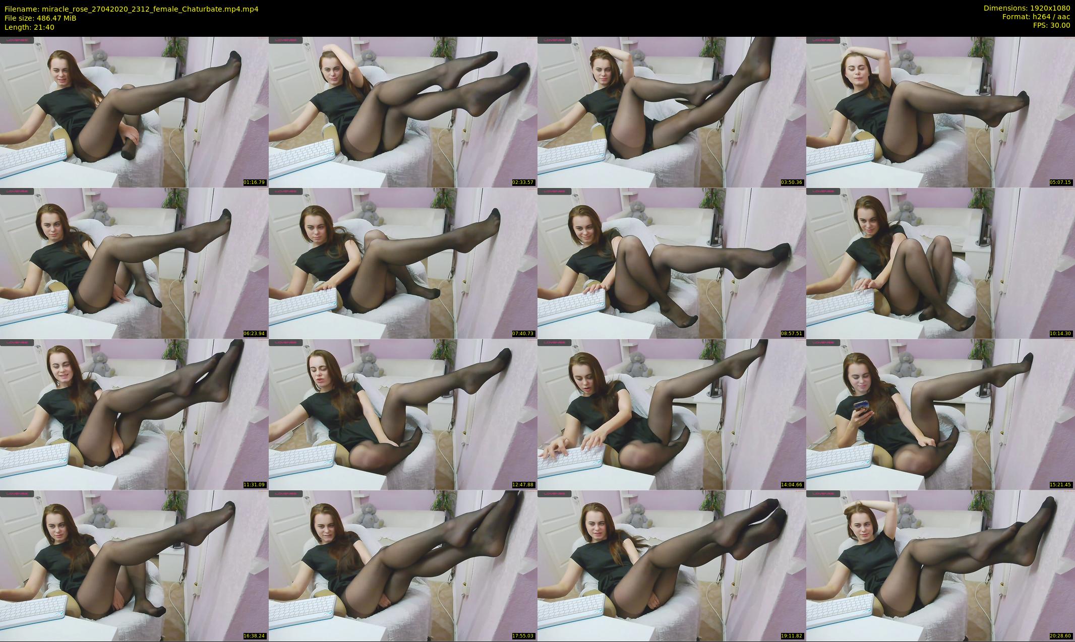 miracle_rose — 22 minute Chaturbate female cam show recording, 1080p, Apr 27, 2020