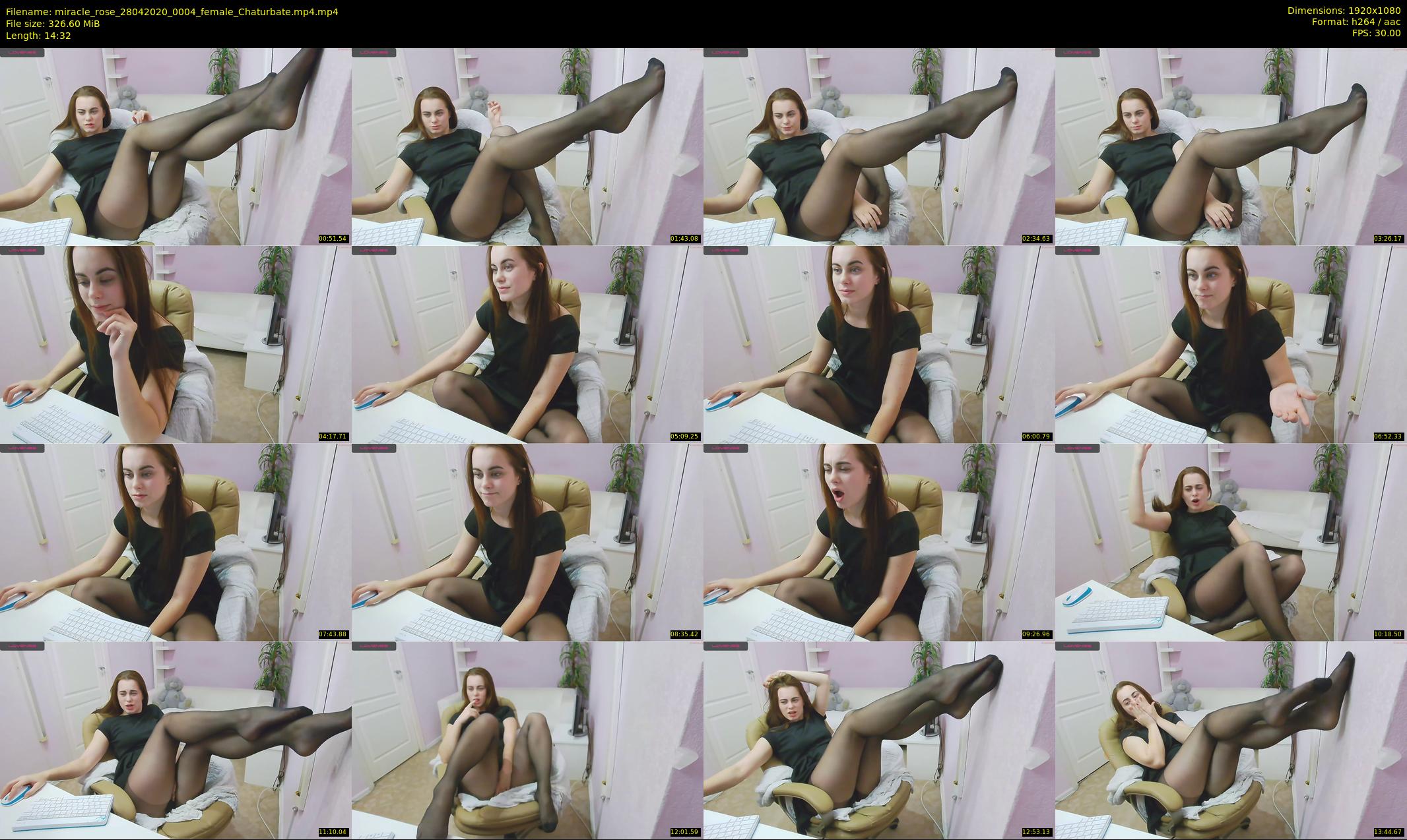 miracle_rose — 15 minute Chaturbate female cam show recording, 1080p, Apr 28, 2020