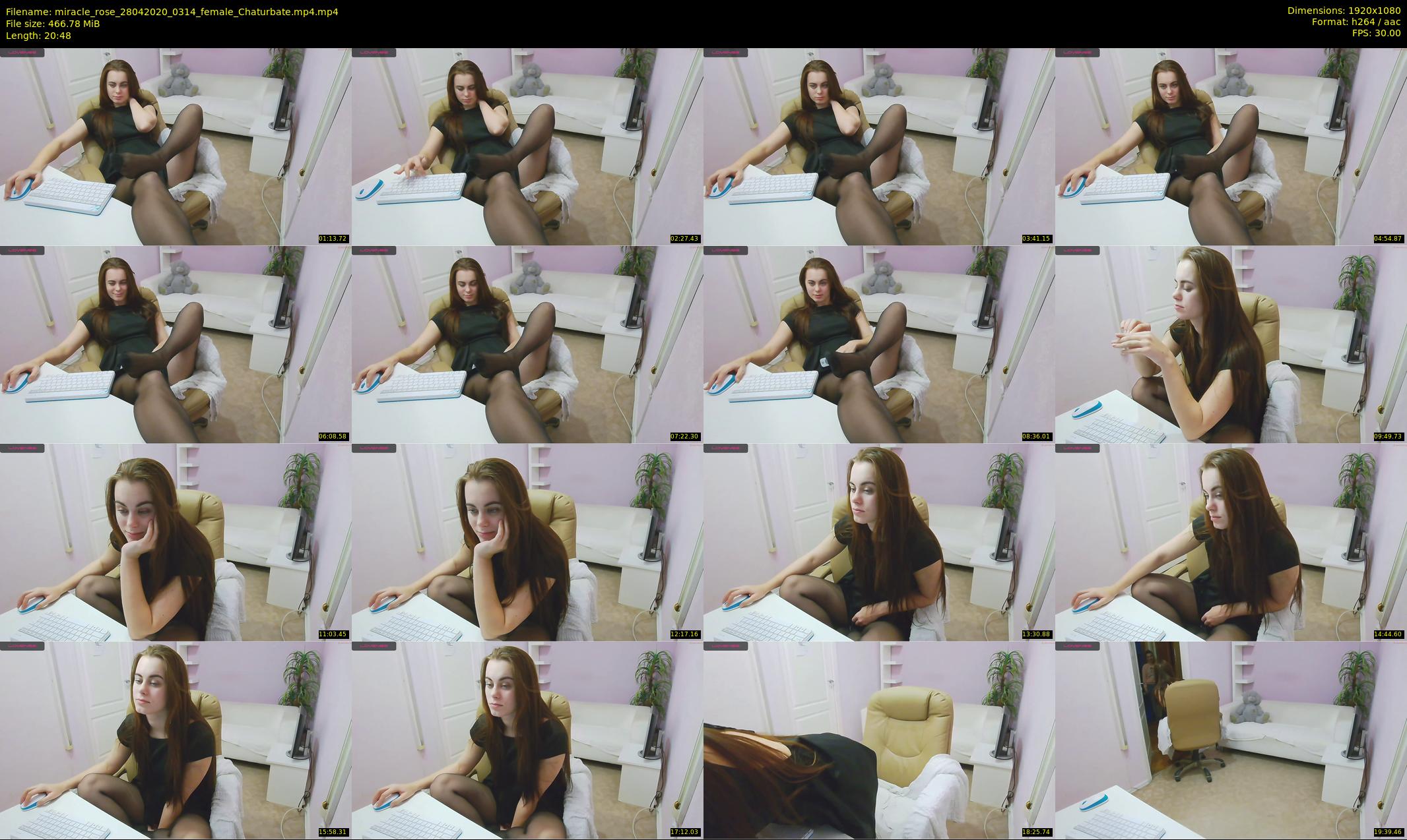 miracle_rose — 21 minute Chaturbate female cam show recording, 1080p, Apr 28, 2020