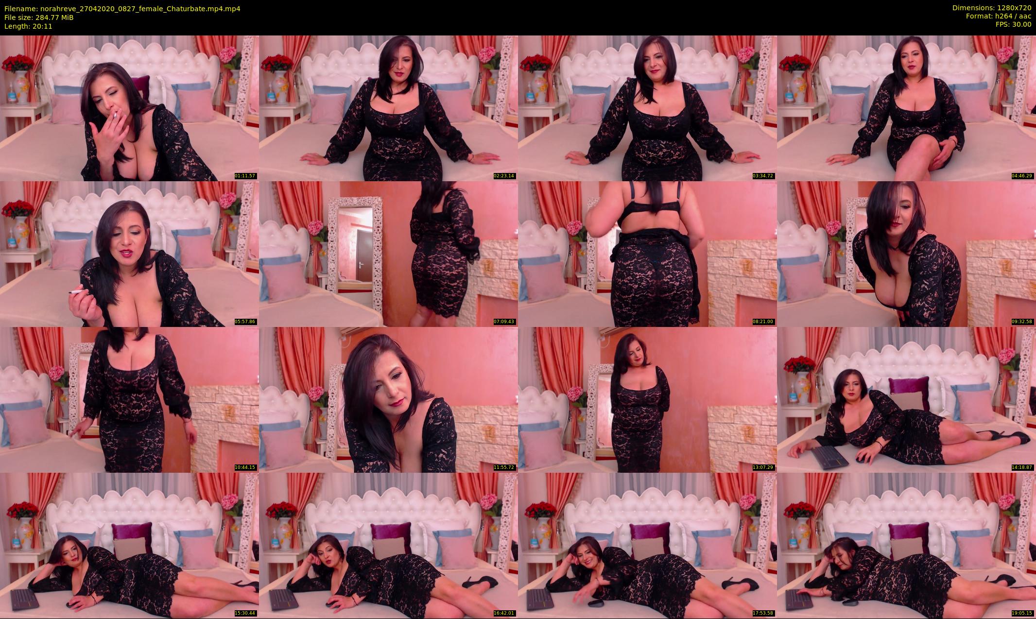 norahreve — 21 minute Chaturbate female cam show recording, 720p, Apr 27, 2020