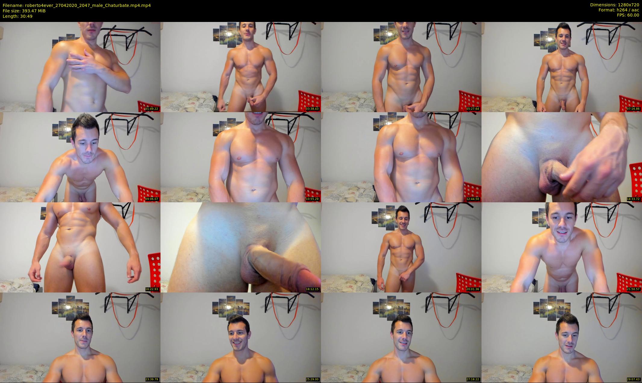 roberto4ever — 31 minute Chaturbate male cam show recording, 720p, Apr 27, 2020