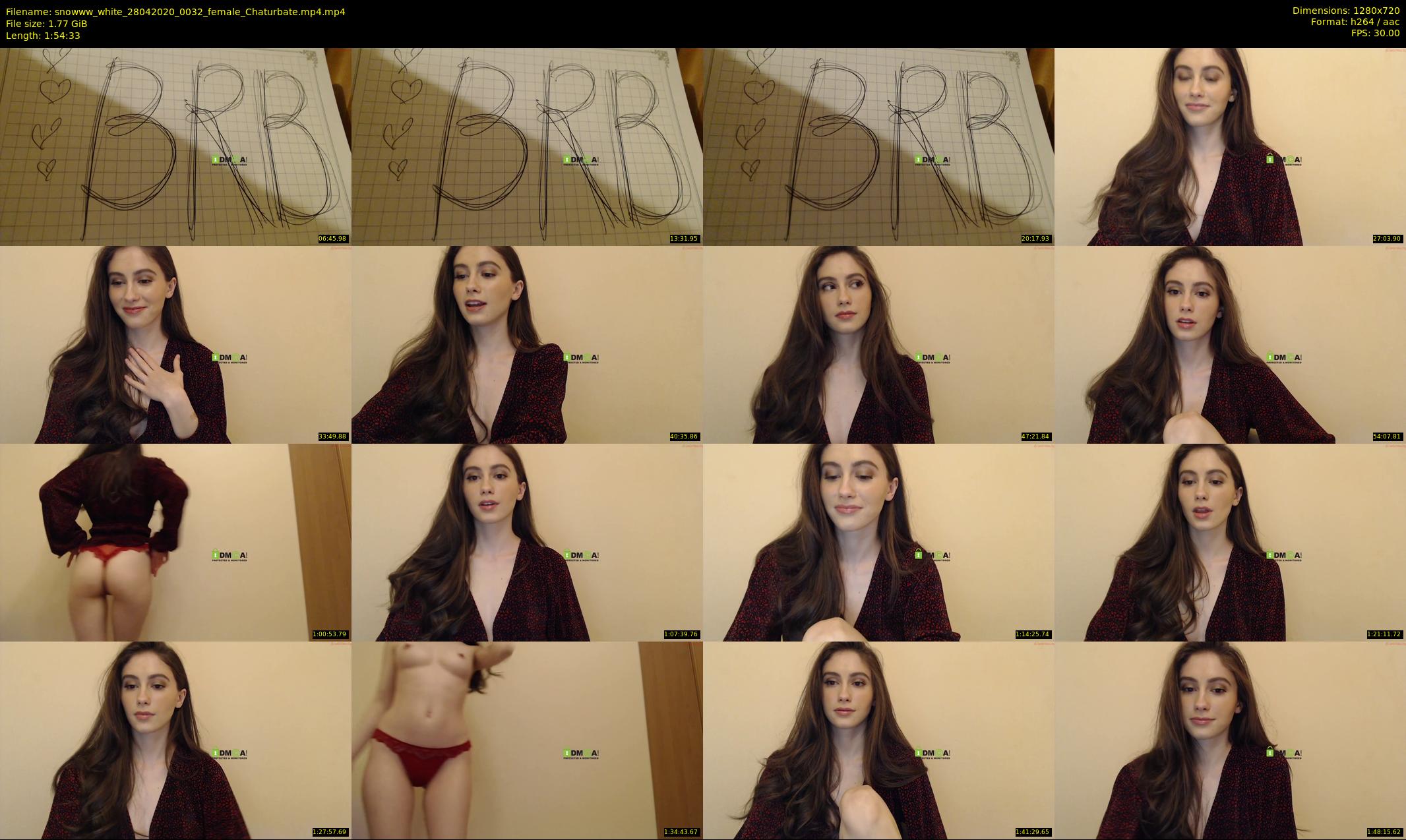 snowww_white — 115 minute Chaturbate female cam show recording, 720p, Apr 28, 2020