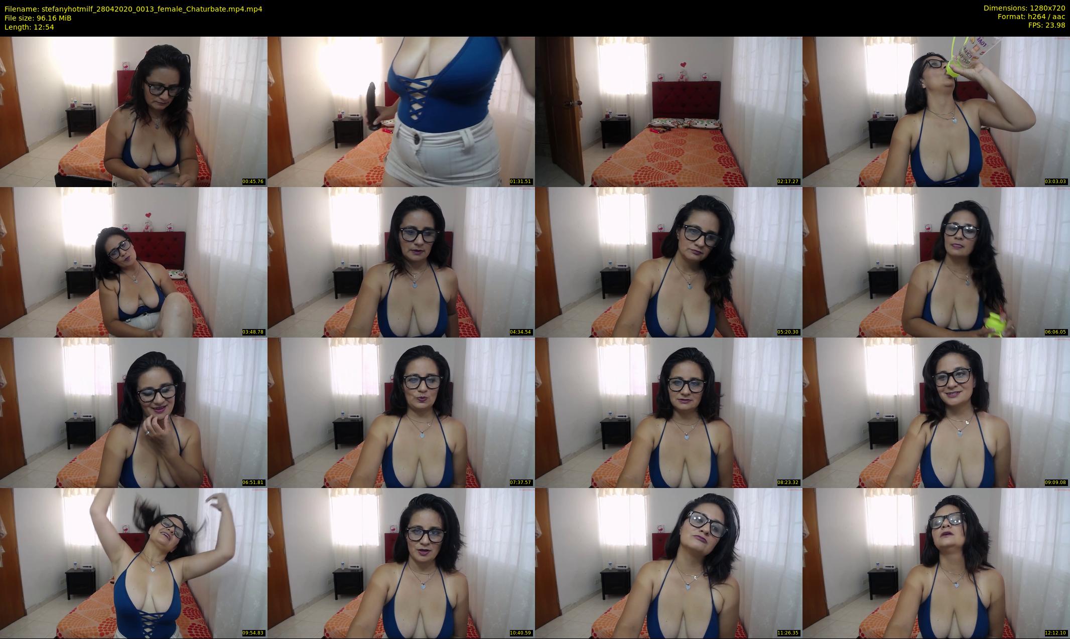 stefanyhotmilf — 13 minute Chaturbate female cam show recording, 720p, Apr 28, 2020