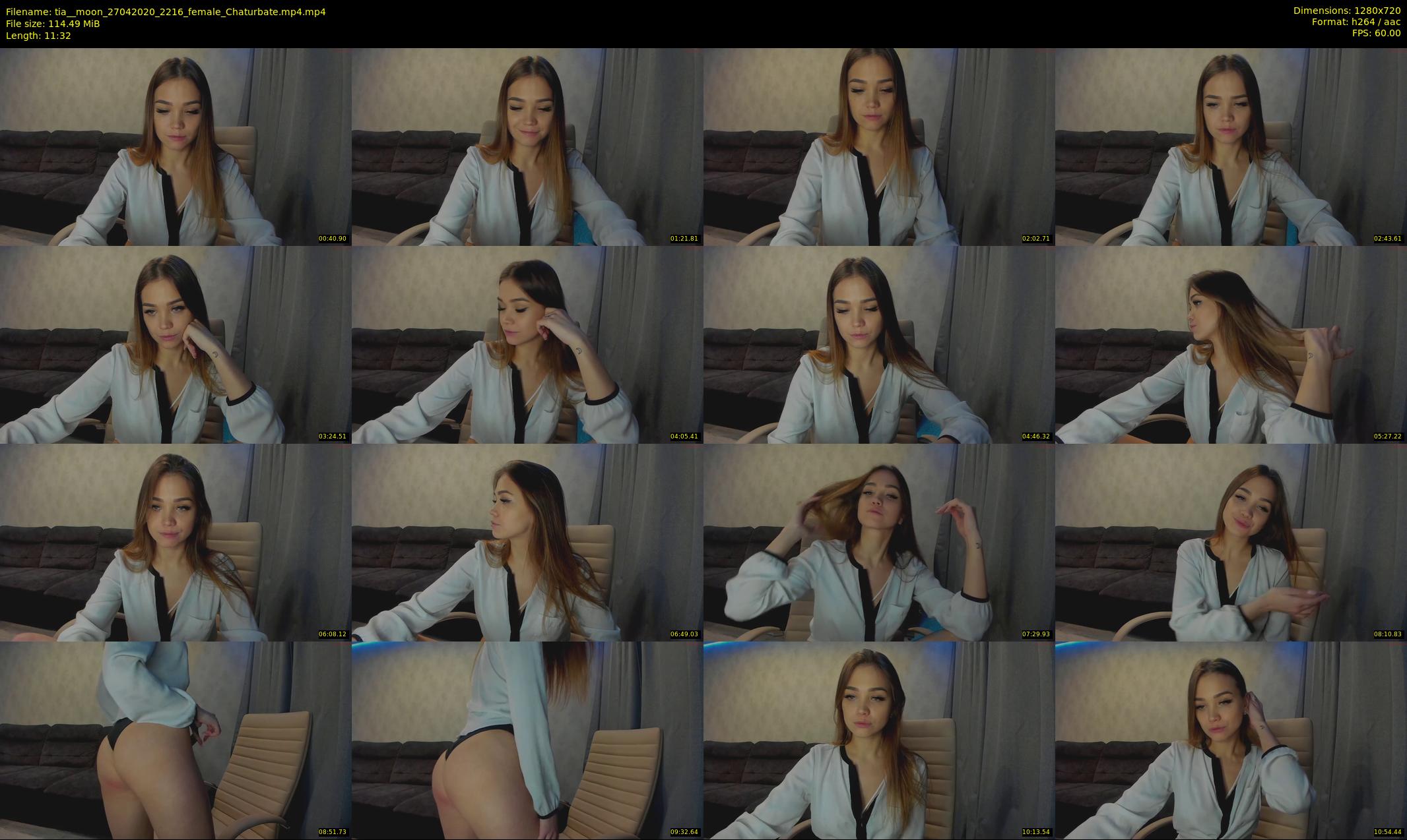 tia__moon — 12 minute Chaturbate female cam show recording, 720p, Apr 27, 2020