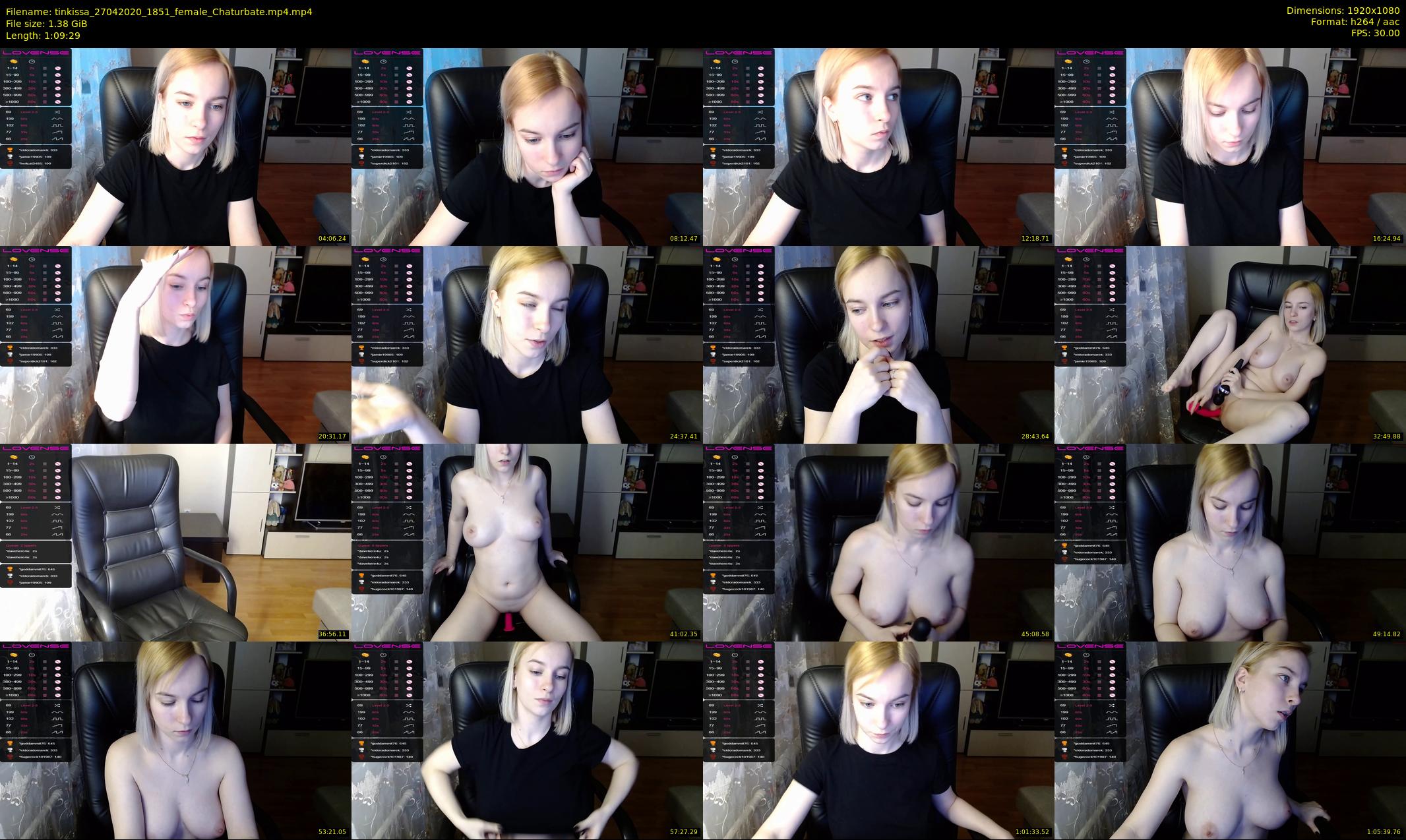 tinkissa — 70 minute Chaturbate couple cam show recording, 1080p, Apr 27, 2020