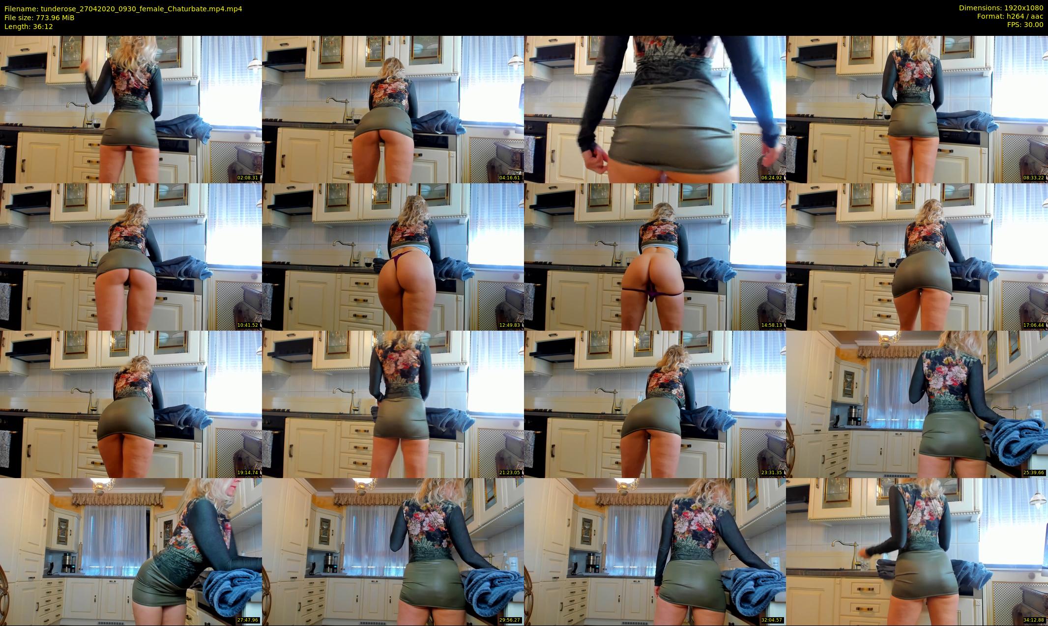 tunderose — 37 minute Chaturbate female cam show recording, 1080p, Apr 27, 2020