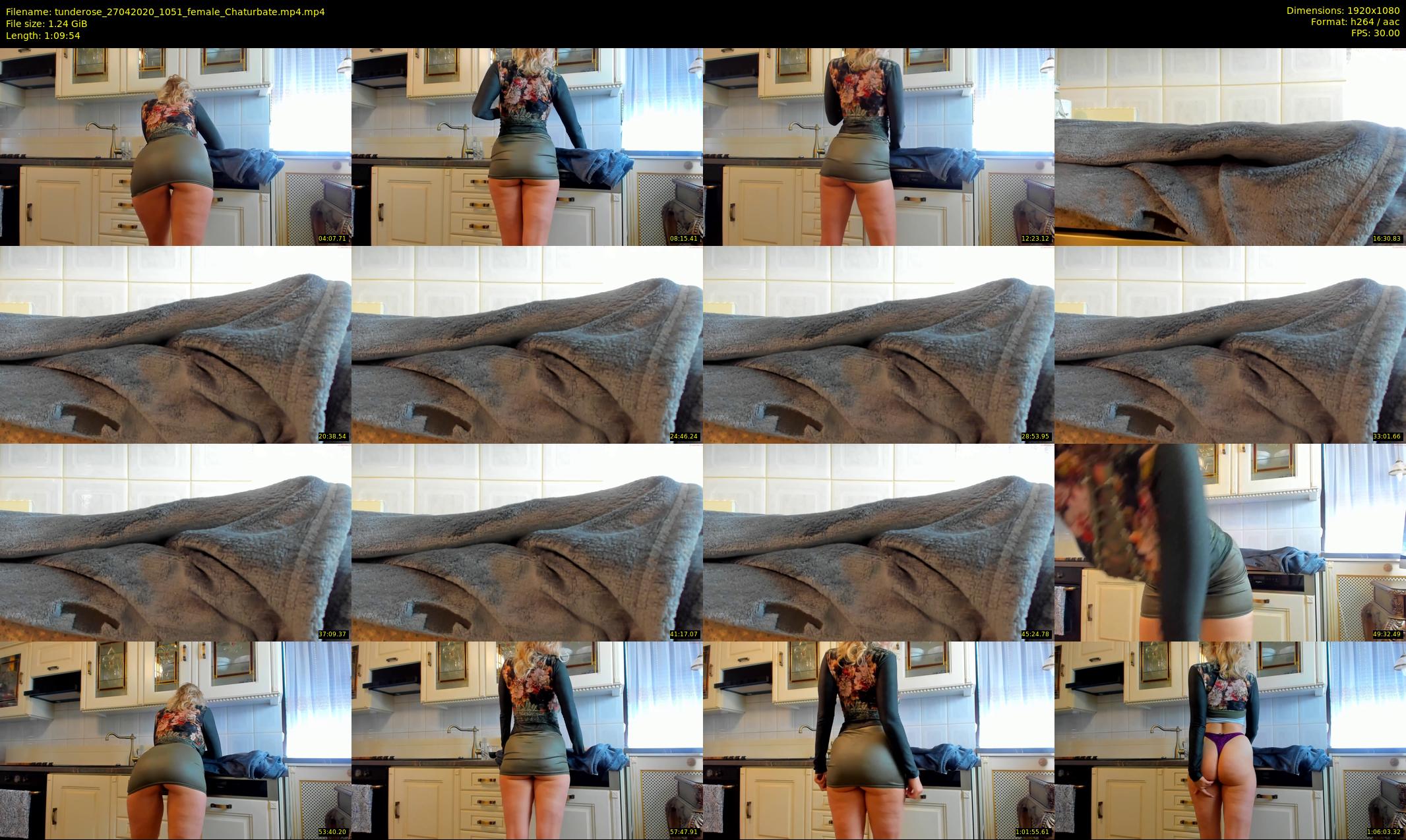 tunderose — 70 minute Chaturbate female cam show recording, 1080p, Apr 27, 2020