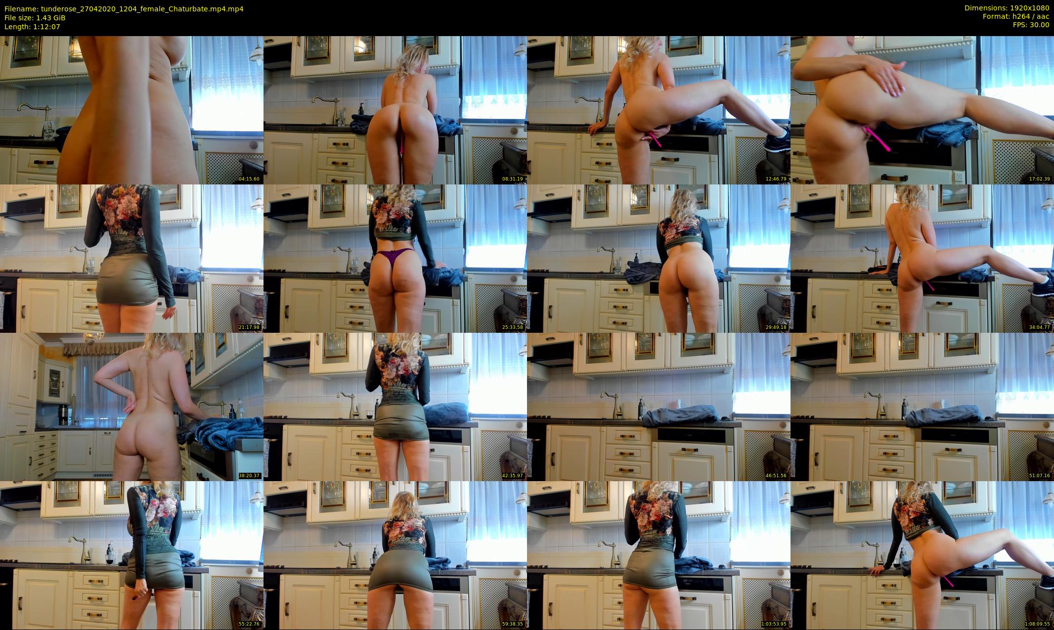 tunderose — 73 minute Chaturbate female cam show recording, 1080p, Apr 27, 2020