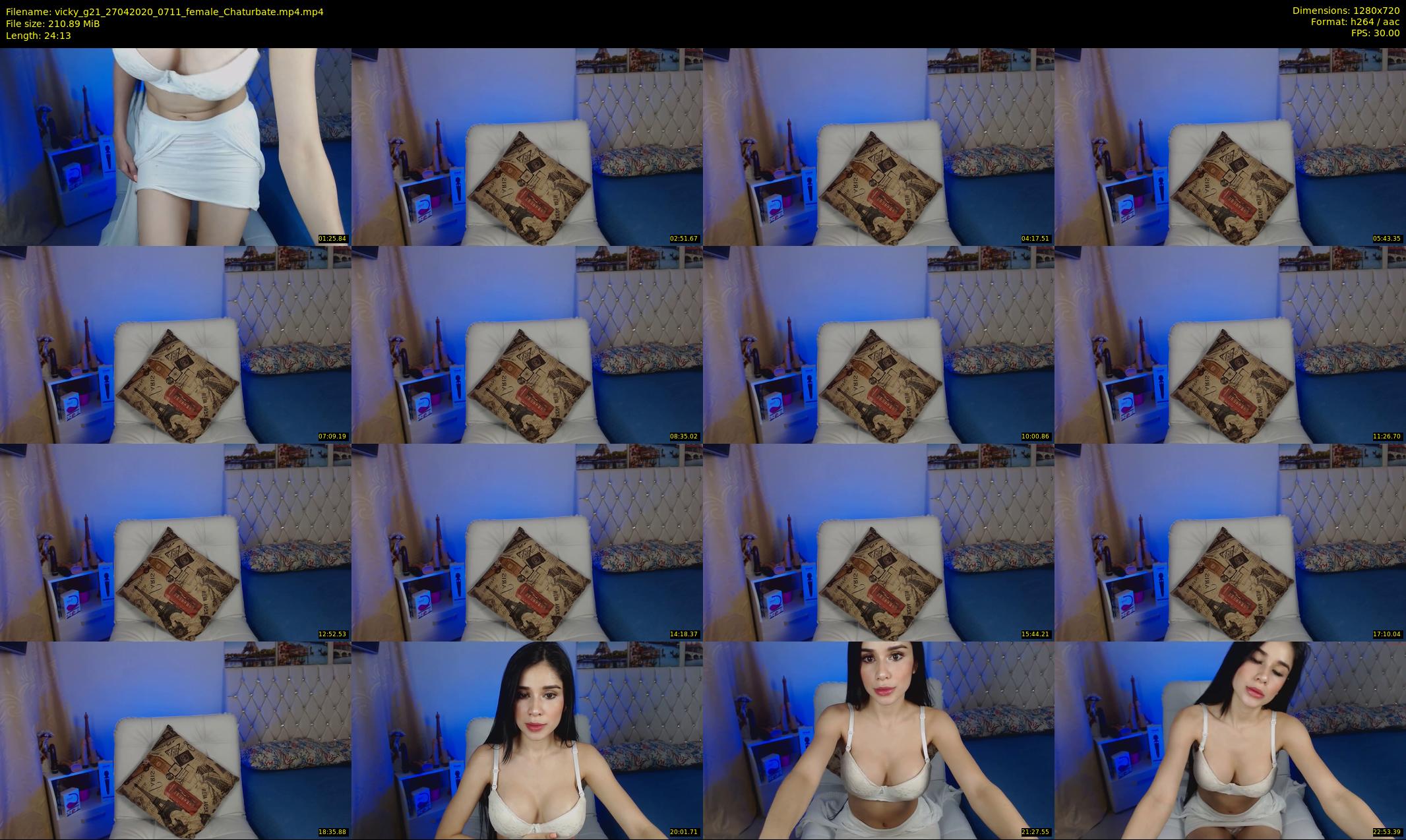 vicky_g21 — 25 minute Chaturbate female cam show recording, 720p, Apr 27, 2020