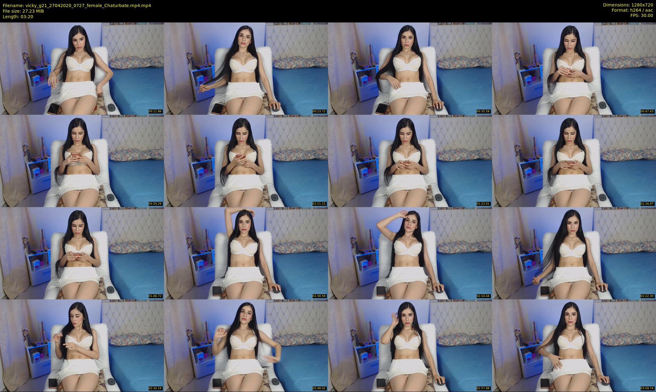 vicky_g21 — 4 minute Chaturbate female cam show recording, 720p, Apr 27, 2020