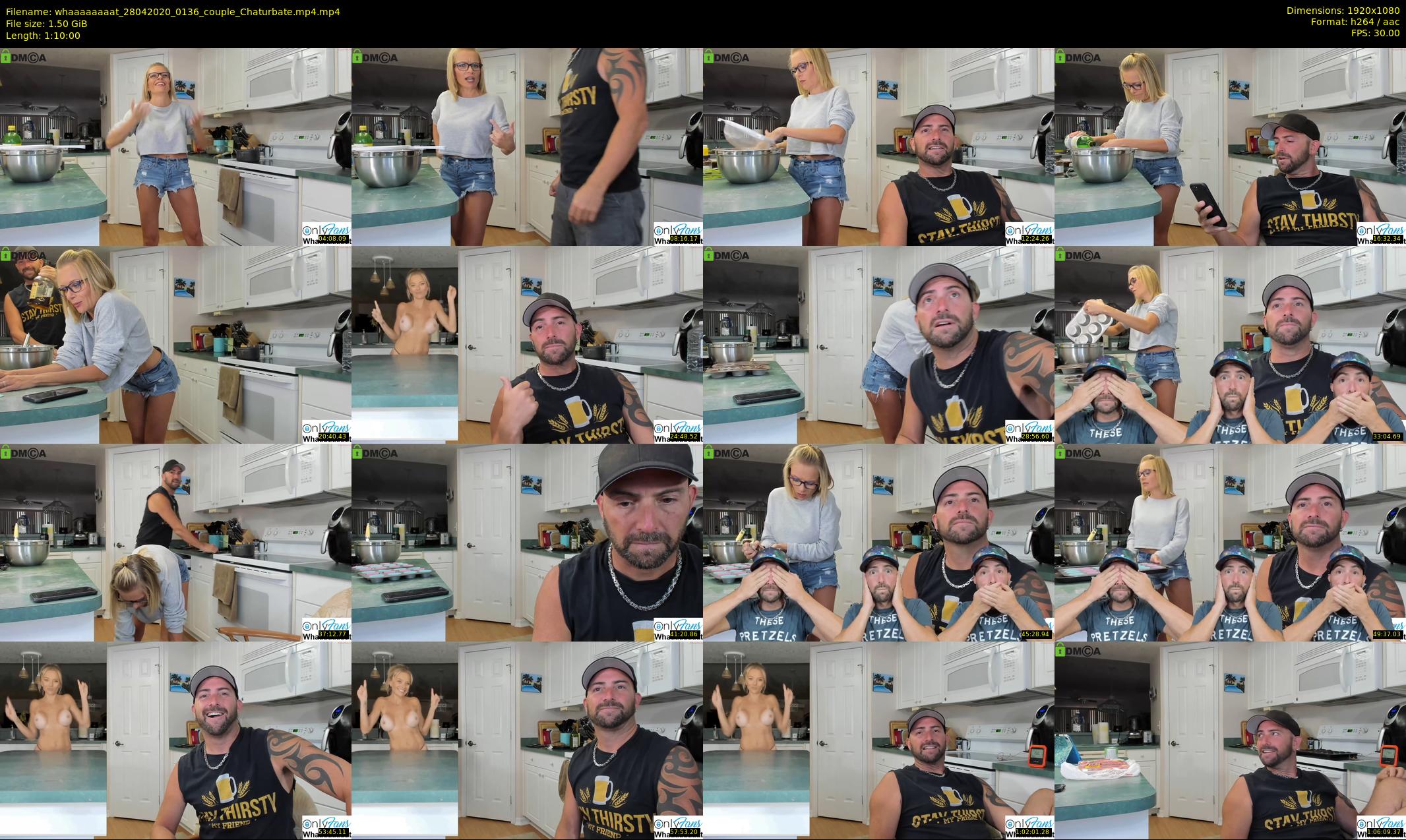 whaaaaaaaat — 70 minute Chaturbate couple cam show recording, 1080p, Apr 28, 2020