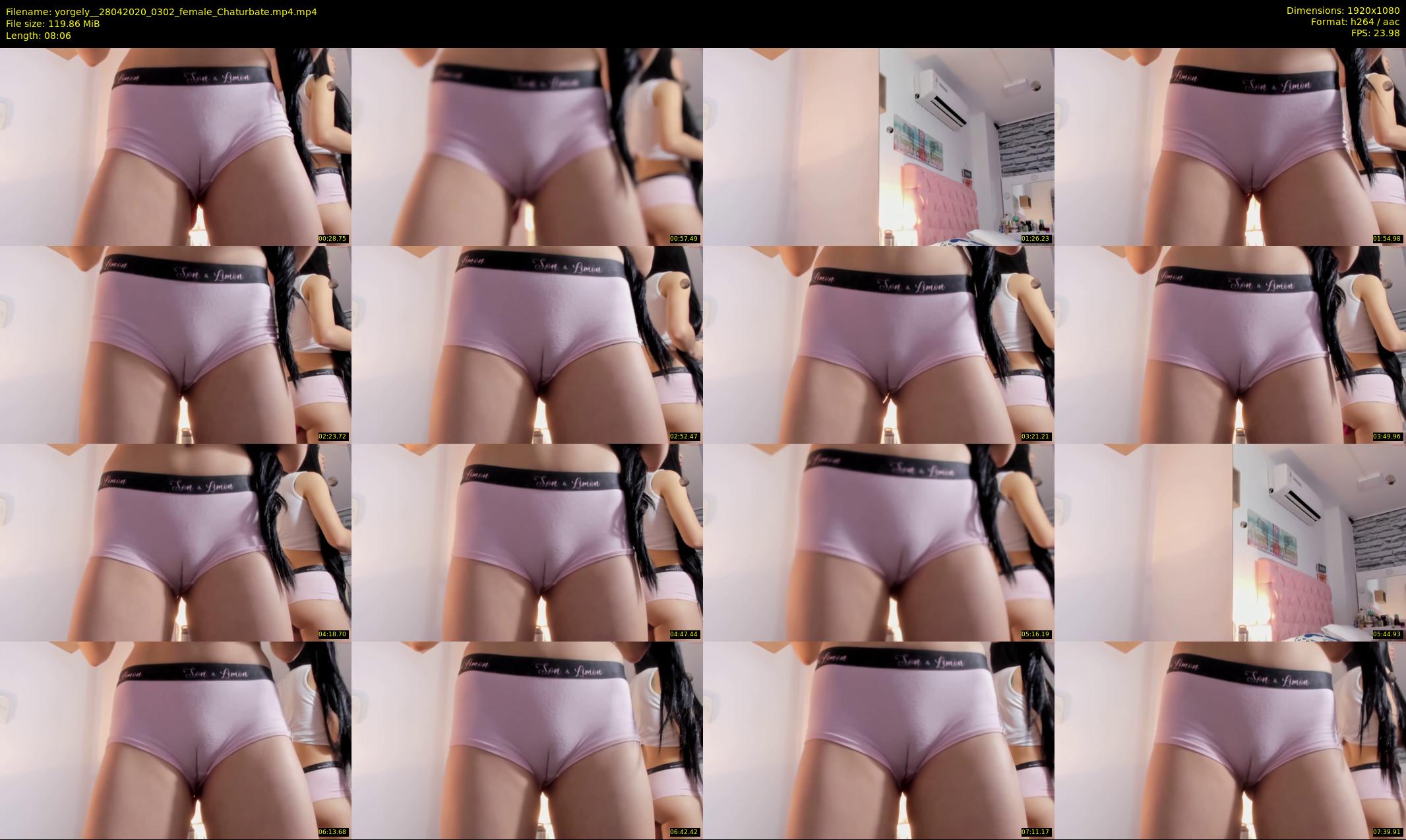 yorgely_ — 9 minute Chaturbate female cam show recording, 1080p, Apr 28, 2020