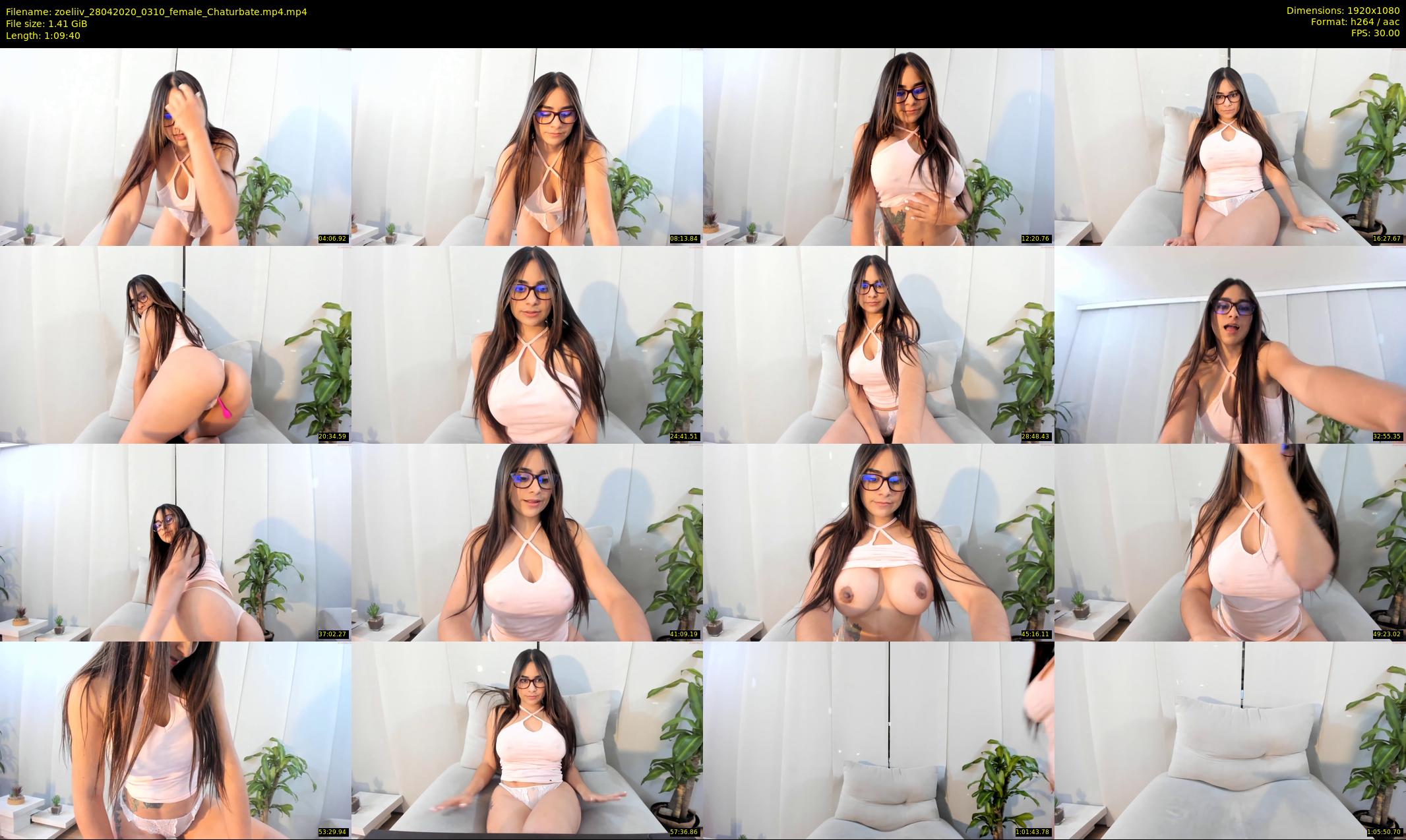 zoeliiv — 70 minute Chaturbate female cam show recording, 1080p, Apr 28, 2020