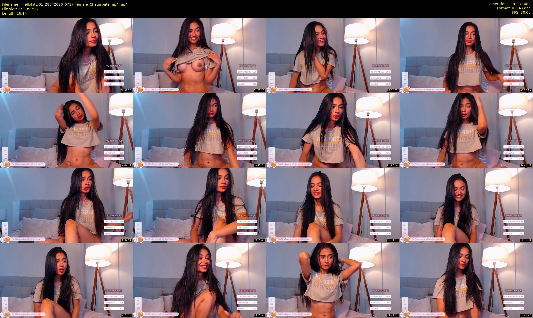 _hellokitty01 — 17 minute Chaturbate female cam show recording, 1080p, Apr 28, 2020