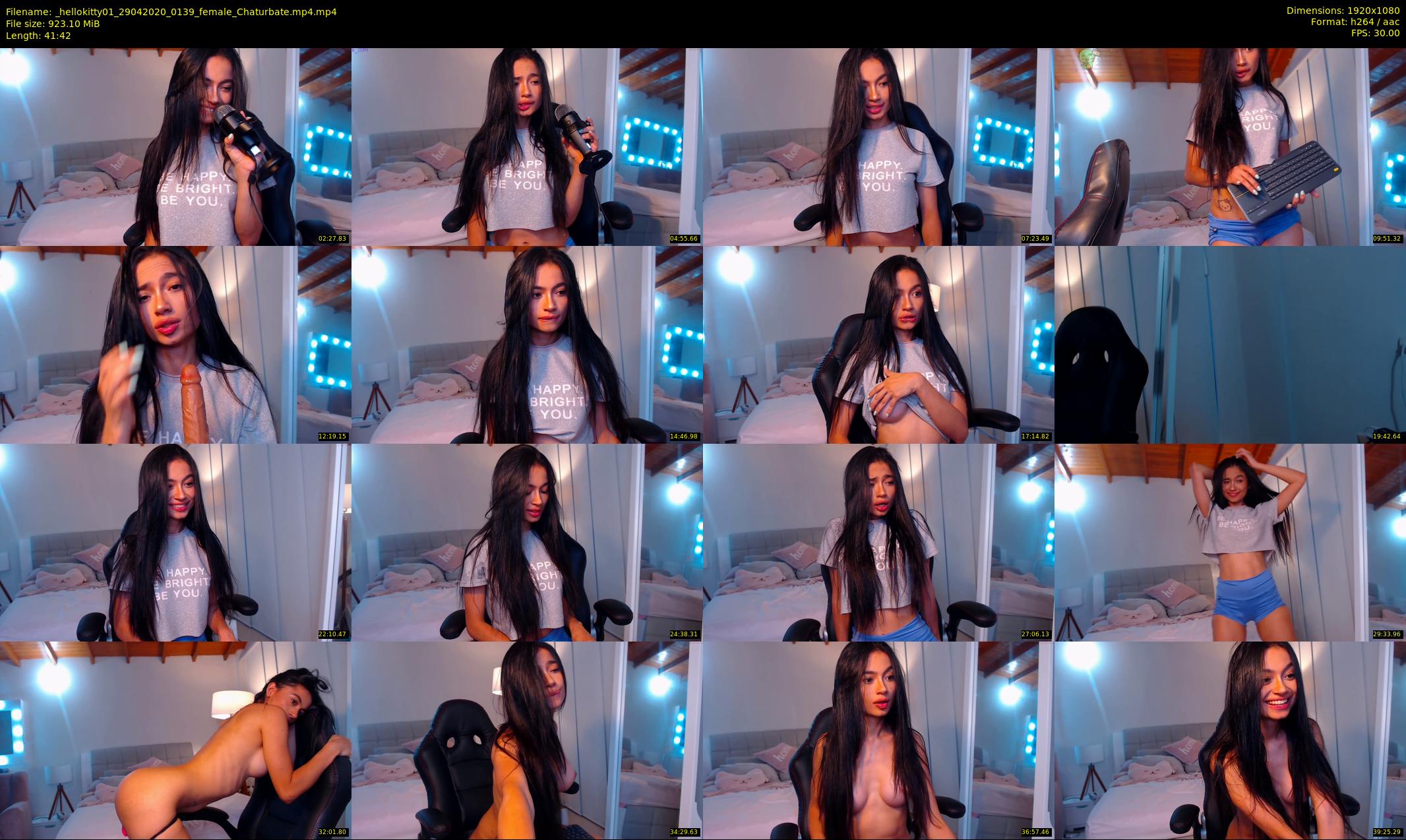 _hellokitty01 — 42 minute Chaturbate female cam show recording, 1080p, Apr 29, 2020