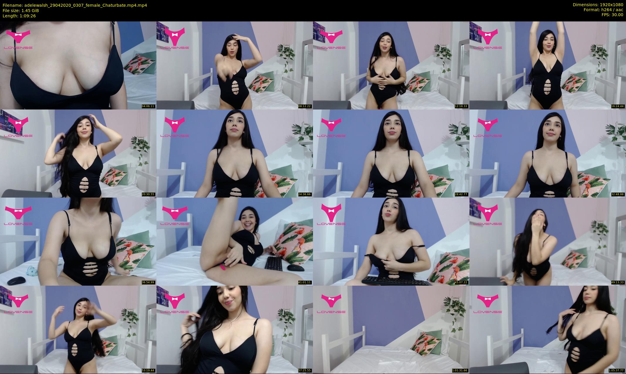 adelewalsh — 70 minute Chaturbate female cam show recording, 1080p, Apr 29, 2020