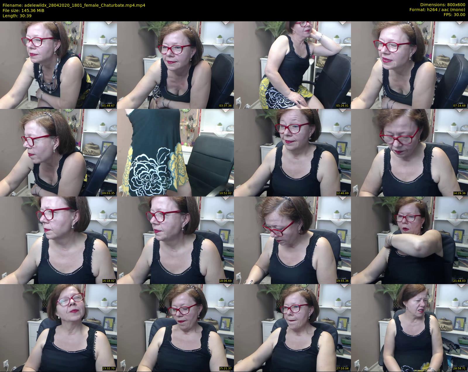 adelewildx — 31 minute Chaturbate female cam show recording, 480p, Apr 28, 2020