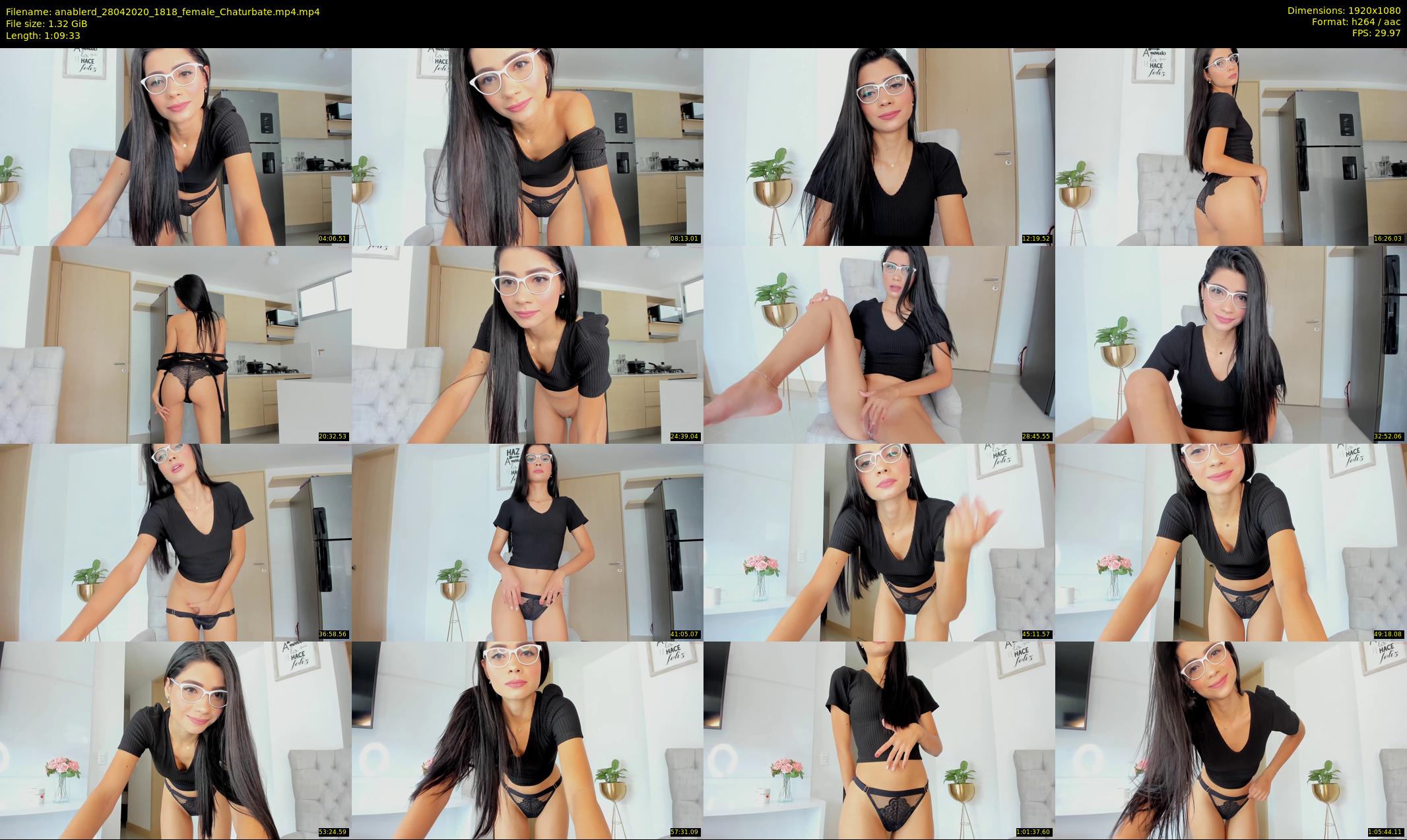 anablerd — 70 minute Chaturbate female cam show recording, 1080p, Apr 28, 2020