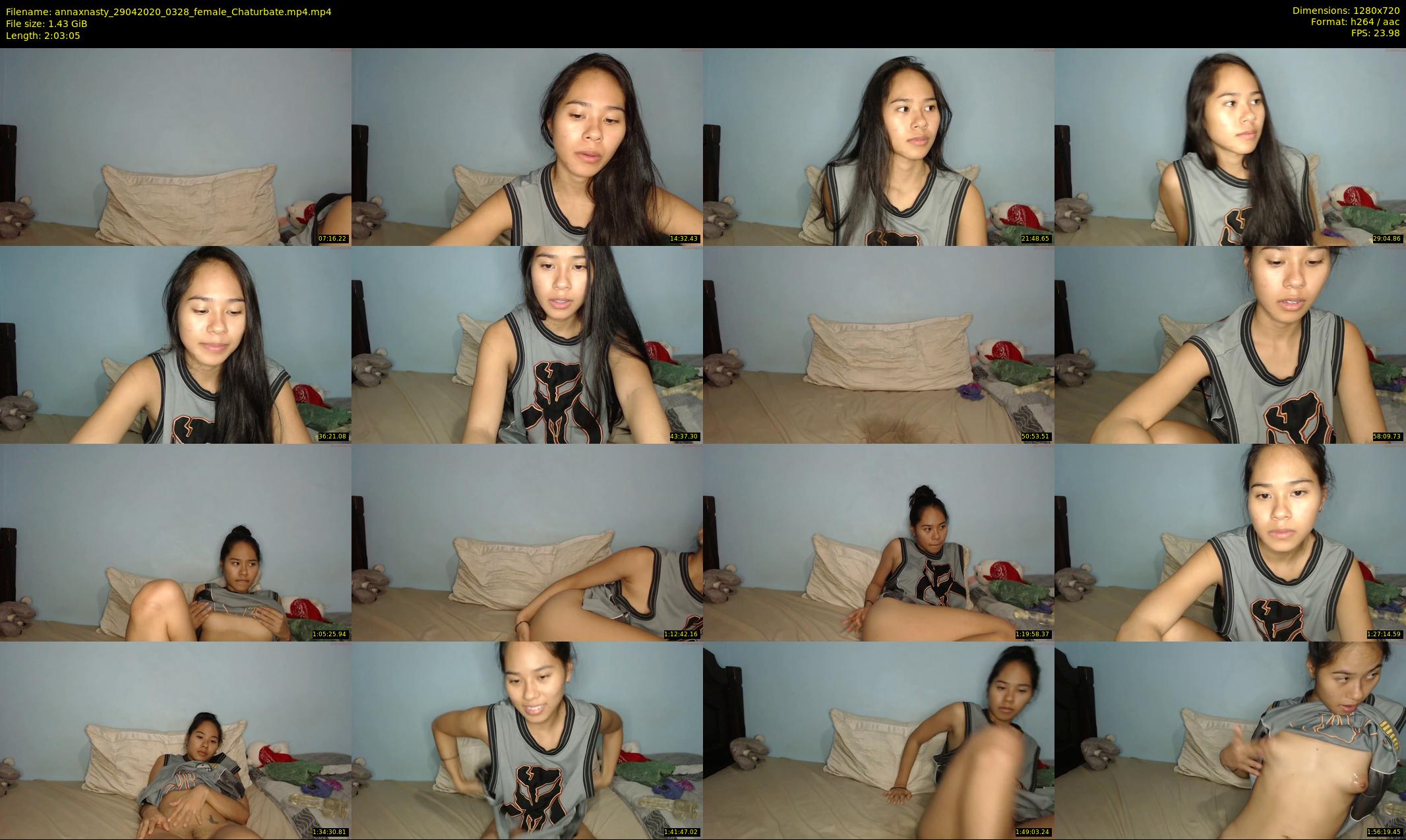 annaxnasty — 124 minute Chaturbate female cam show recording, 720p, Apr 29, 2020