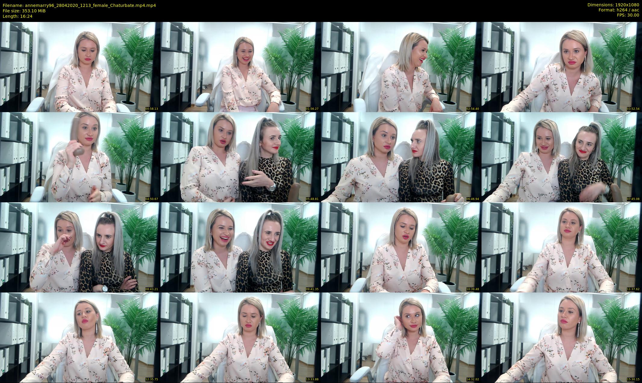 annemarry96 — 17 minute Chaturbate female cam show recording, 1080p, Apr 28, 2020