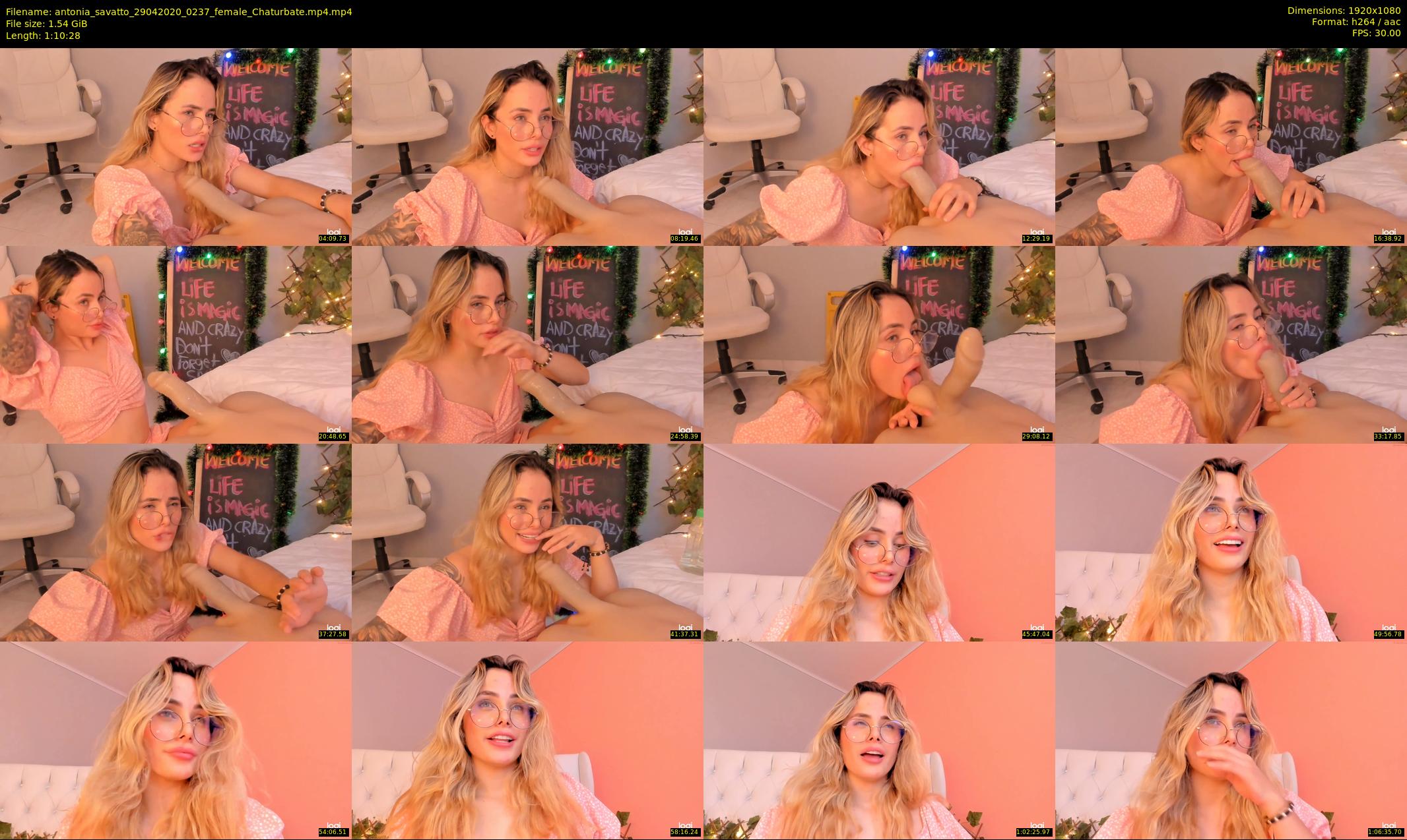 antonia_savatto — 71 minute Chaturbate female cam show recording, 1080p, Apr 29, 2020